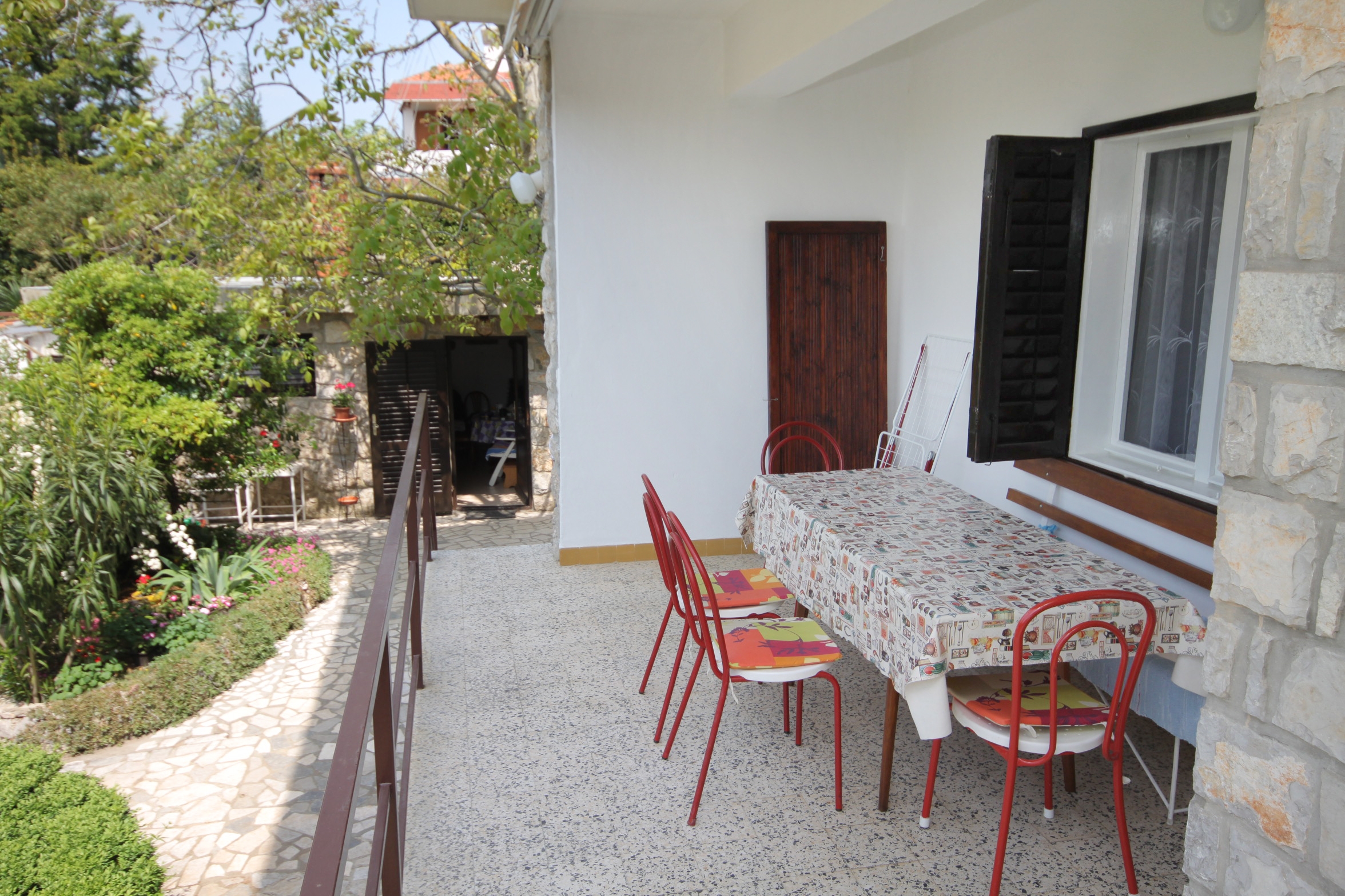 Two bedroom apartment with terrace Krk (A-5318-a)