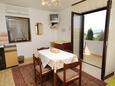 Krk, Dining room in the apartment, air condition available, (pet friendly) and WiFi.