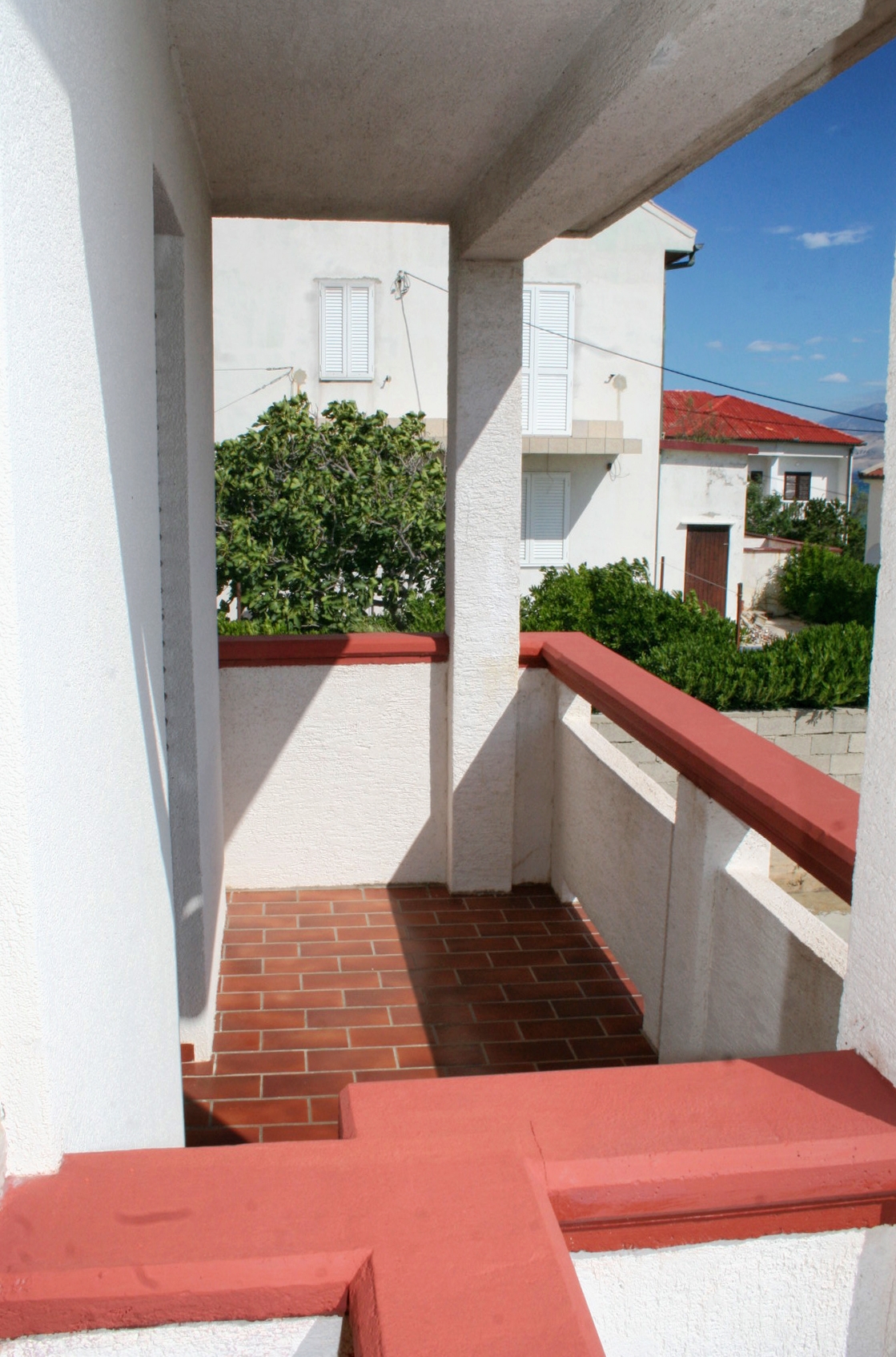 Two bedroom apartment with balcony and sea view Pag  A-a