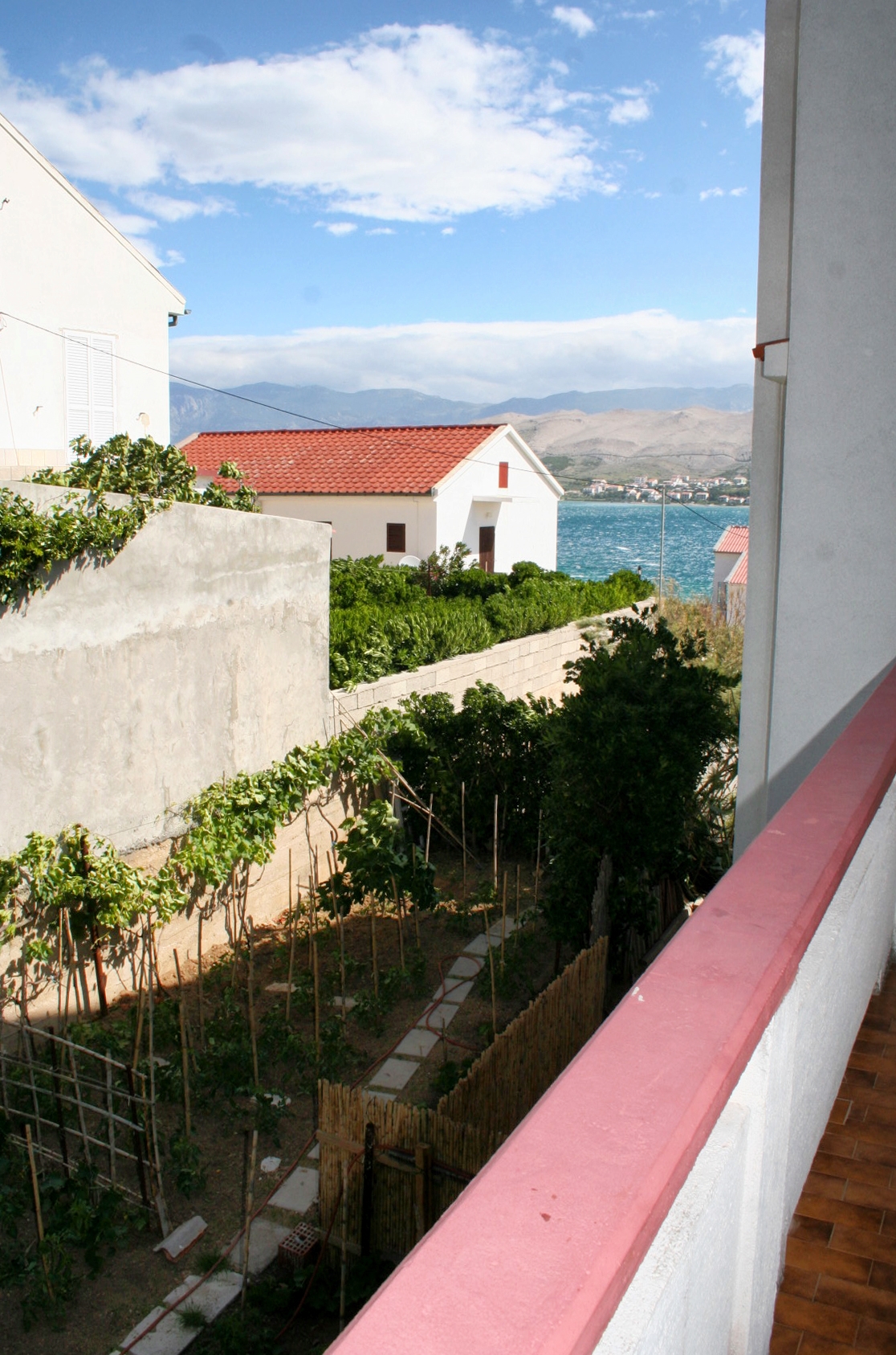 One bedroom apartment with balcony and sea view Pag  A-c