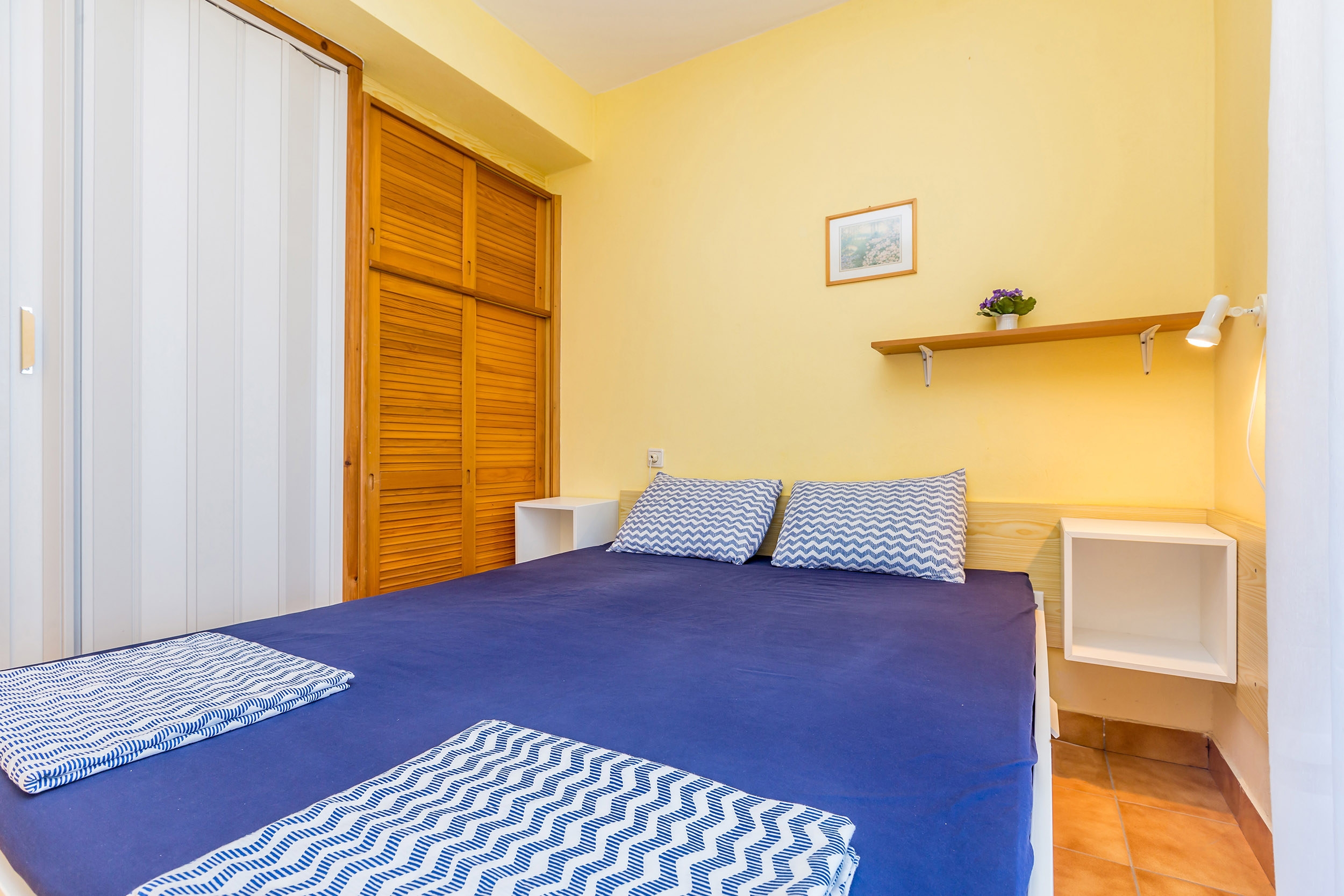 Studio flat with terrace and sea view Njivice, Krk  AS-a