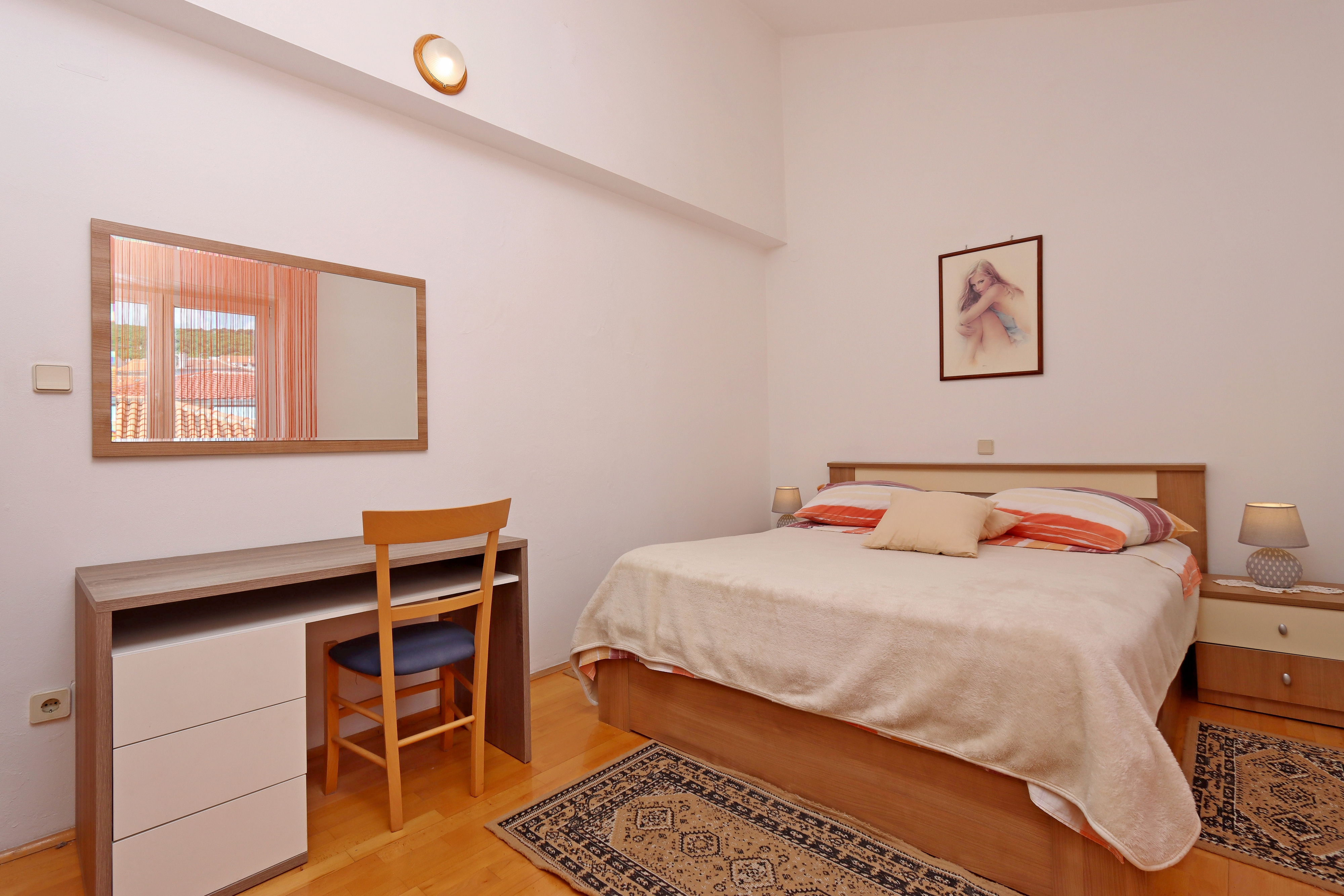 Four bedroom apartment with terrace and sea view Punat, Krk  A-a