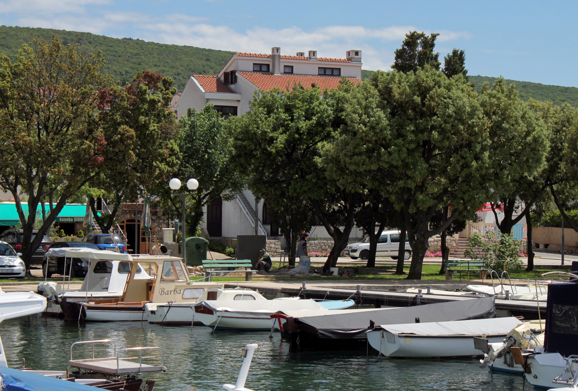 Four-room apartment with terrace and sea view Punat, Krk  A-a