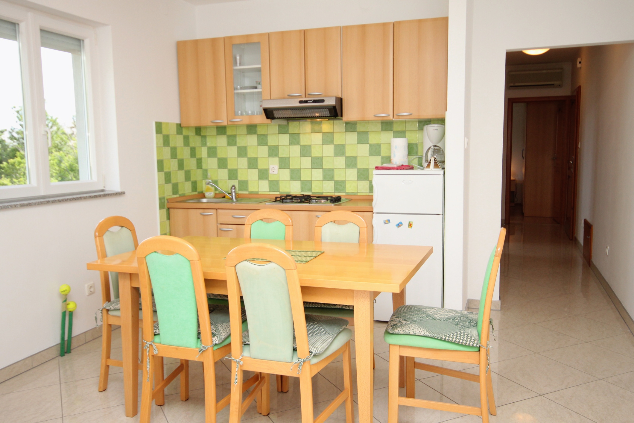Two bedroom apartment with terrace Baška, Krk (A-5330-a)