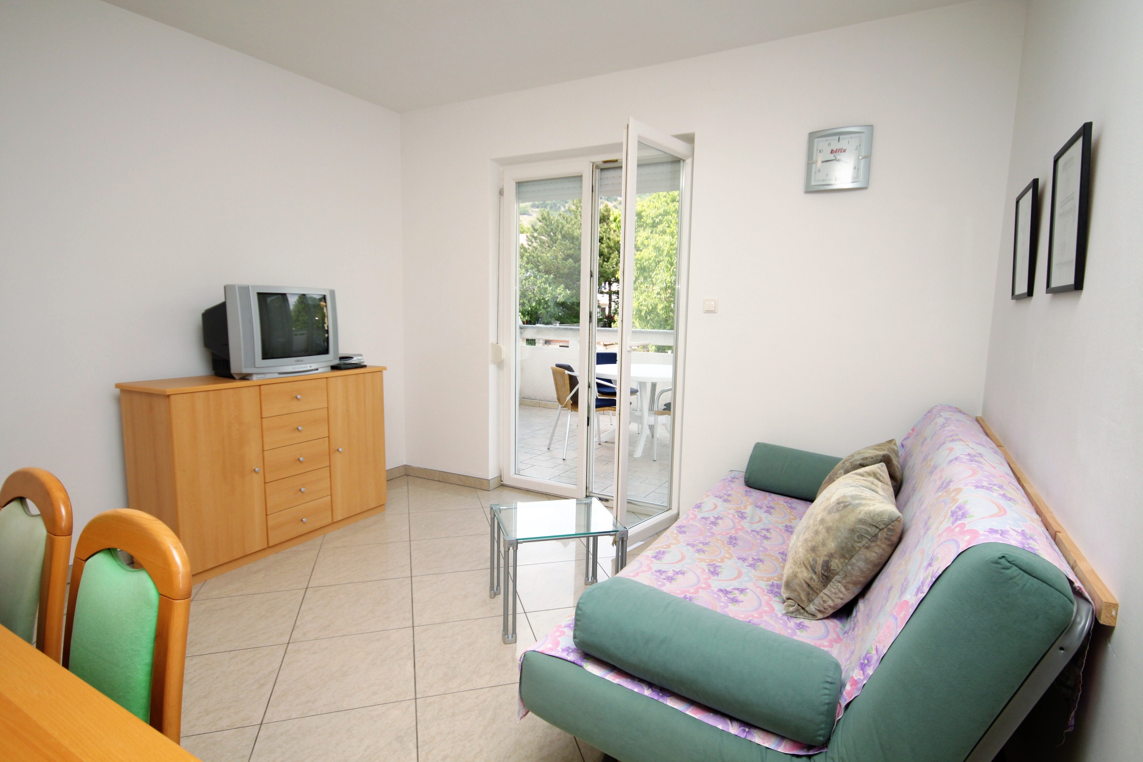 Two bedroom apartment with terrace Baška, Krk (A-5330-a)