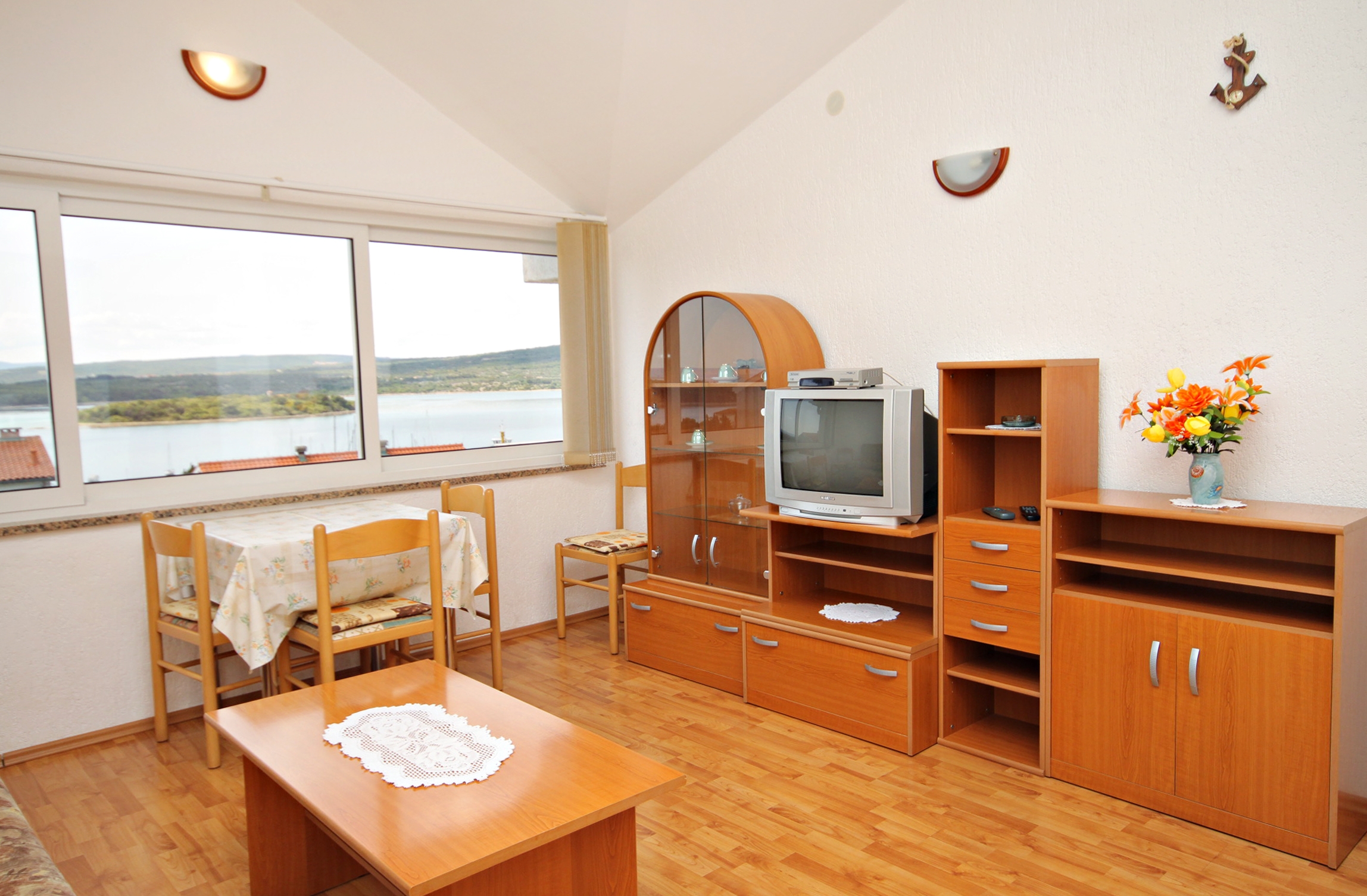 Two bedroom apartment with air-conditioning Punat, Krk (A-5343-b)