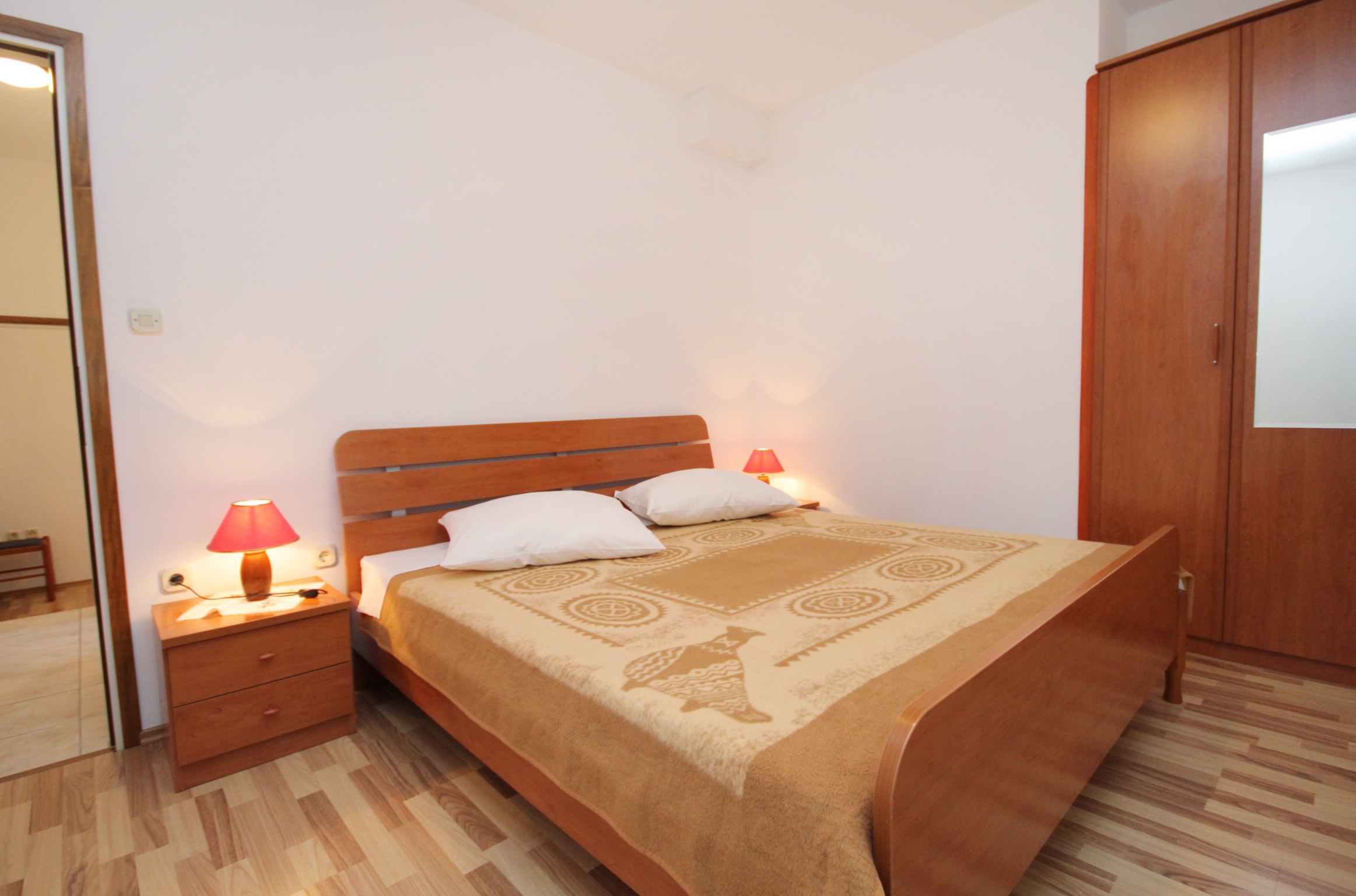 Two bedroom apartment with terrace and sea view Punat, Krk (A-5343-c)