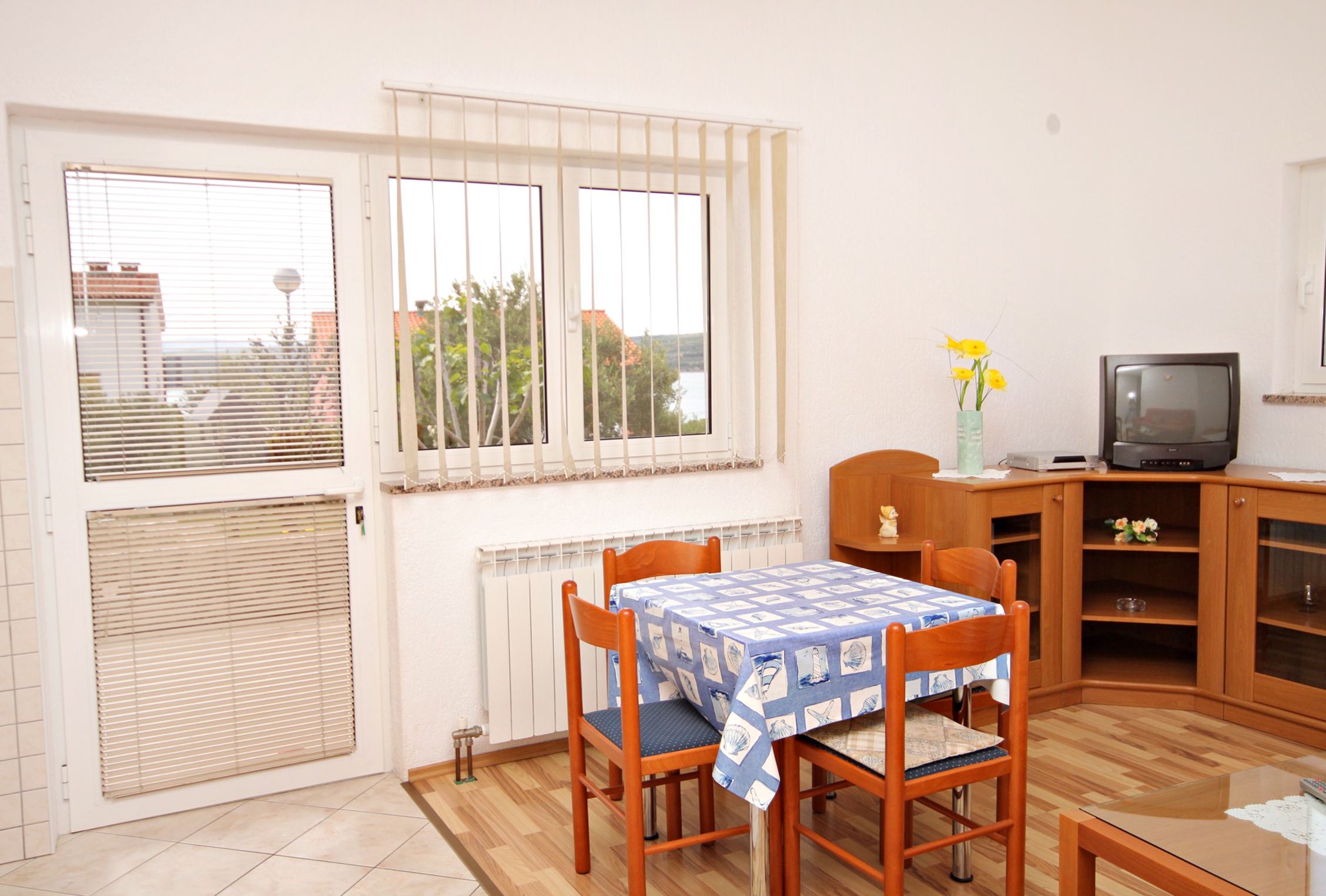 Two bedroom apartment with terrace and sea view Punat, Krk (A-5343-c)