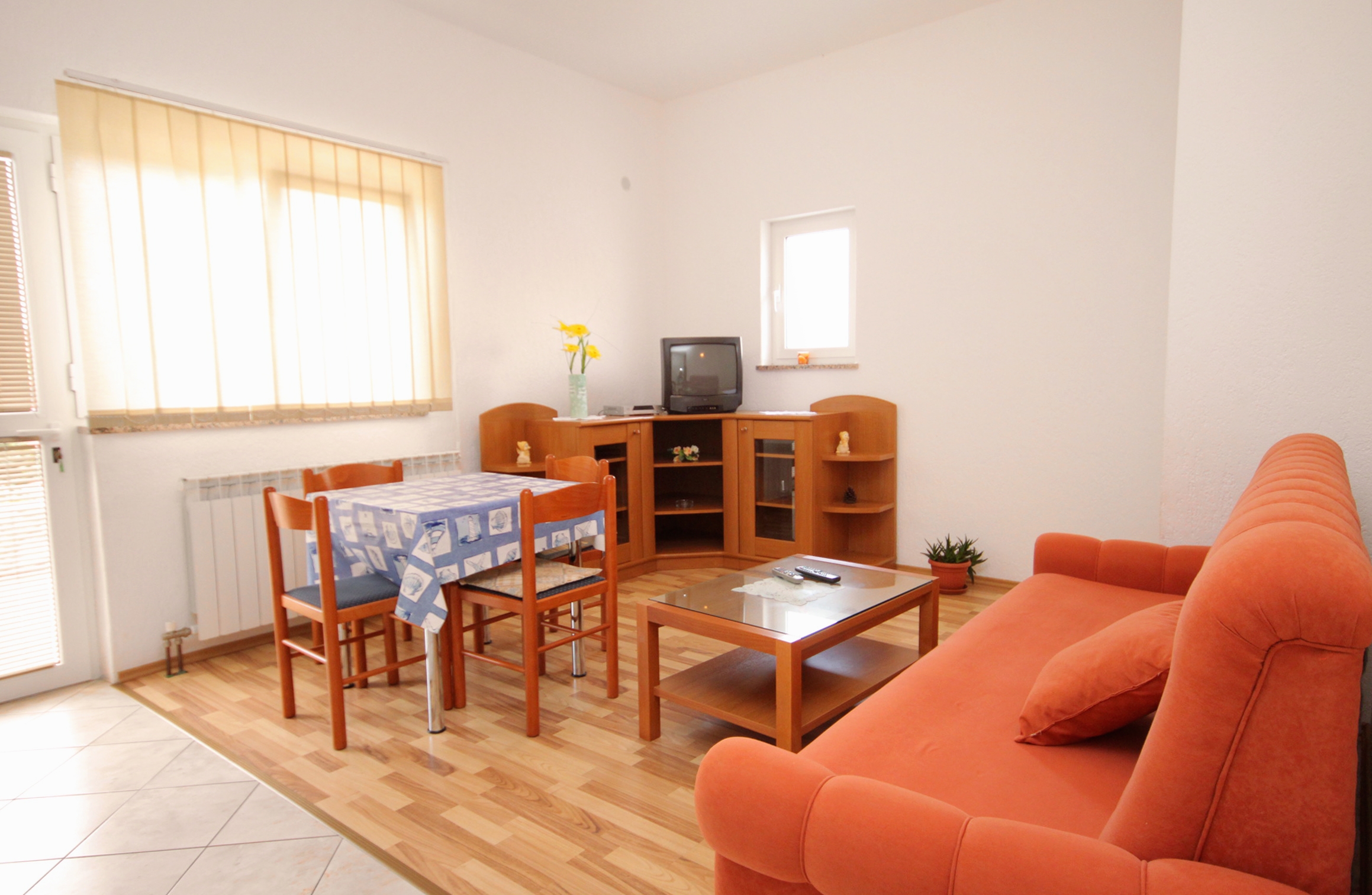 Two bedroom apartment with terrace and sea view Punat, Krk (A-5343-c)