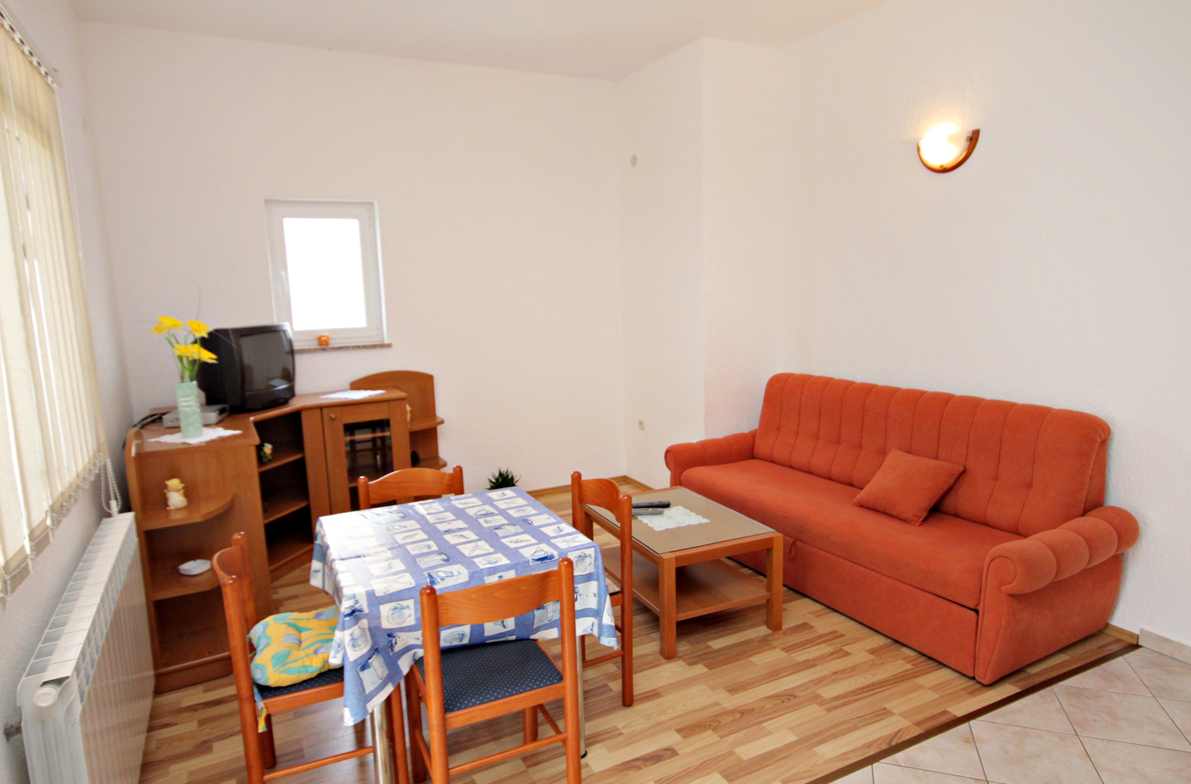 Two bedroom apartment with terrace and sea view Punat, Krk (A-5343-c)