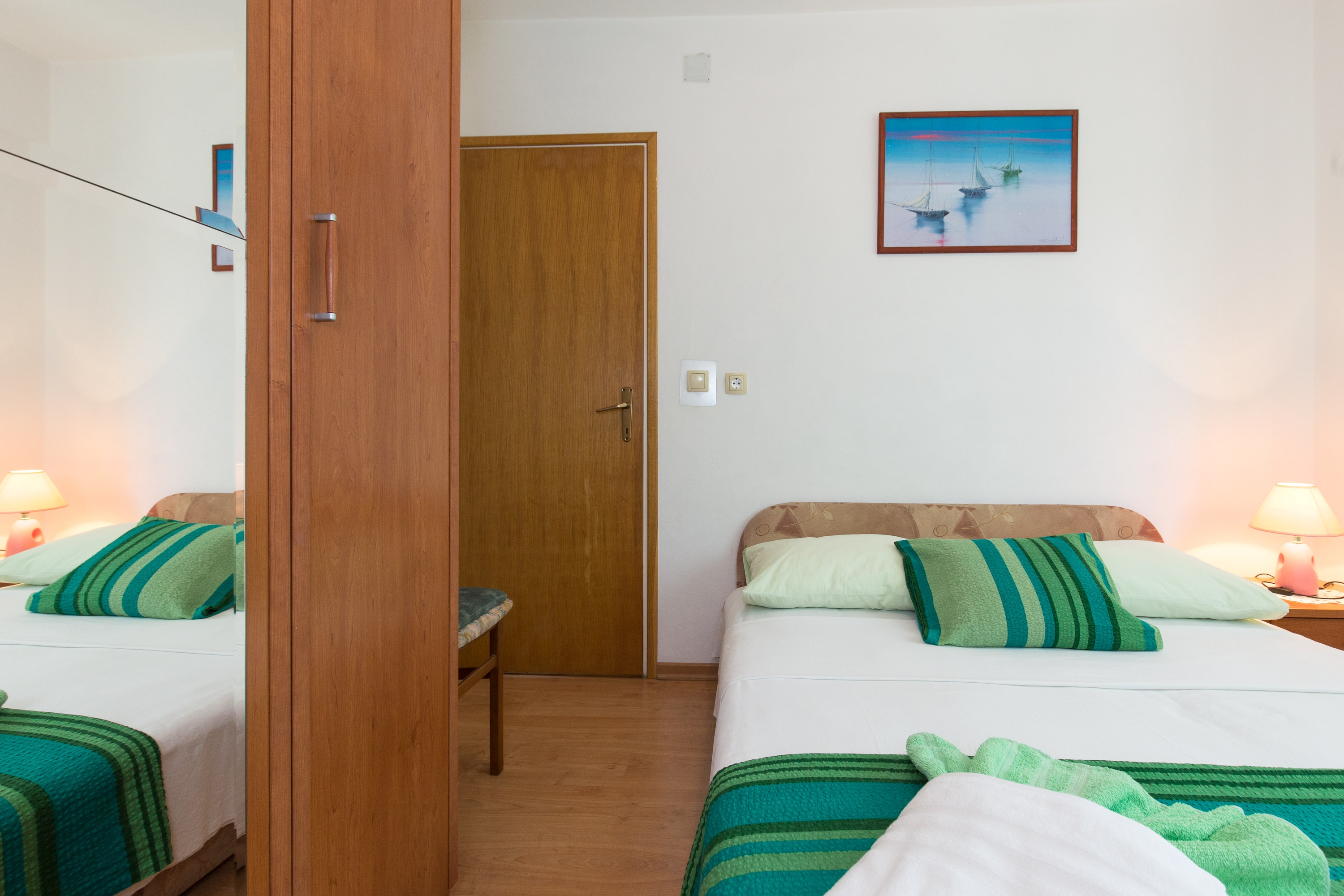 Two bedroom apartment with air-conditioning Punat, Krk (A-5345-a)