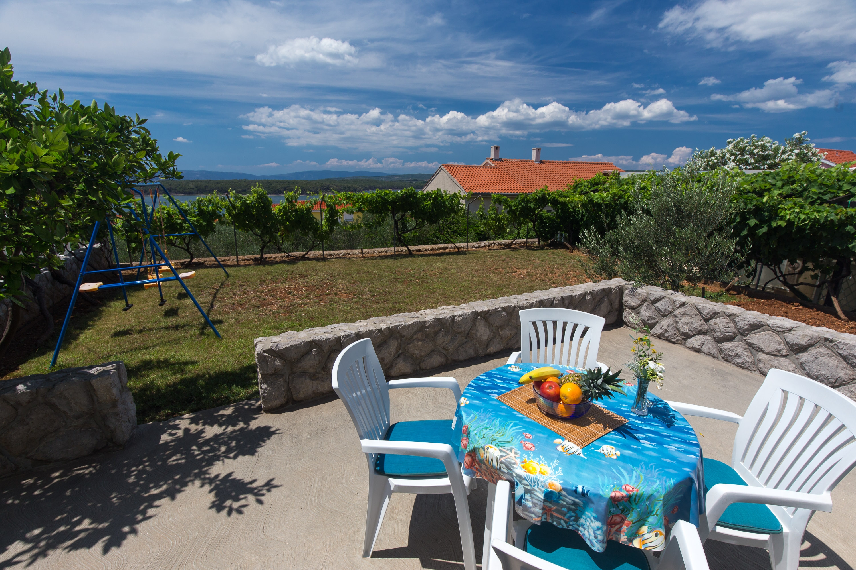 Ferienwohnung im Ort Punat (Krk), Kapazität 2 Ferienwohnung 