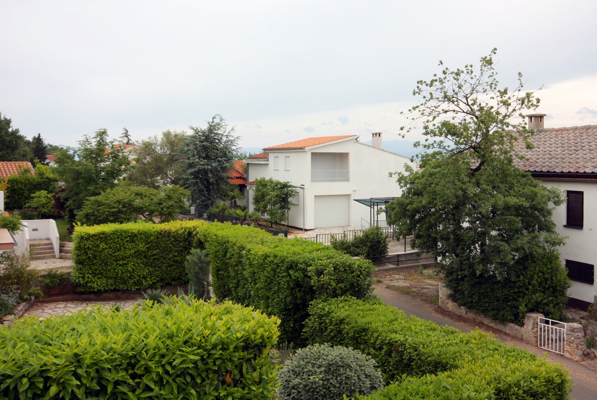 Three bedroom apartment with terrace and sea view Vantačići, Krk  A-a