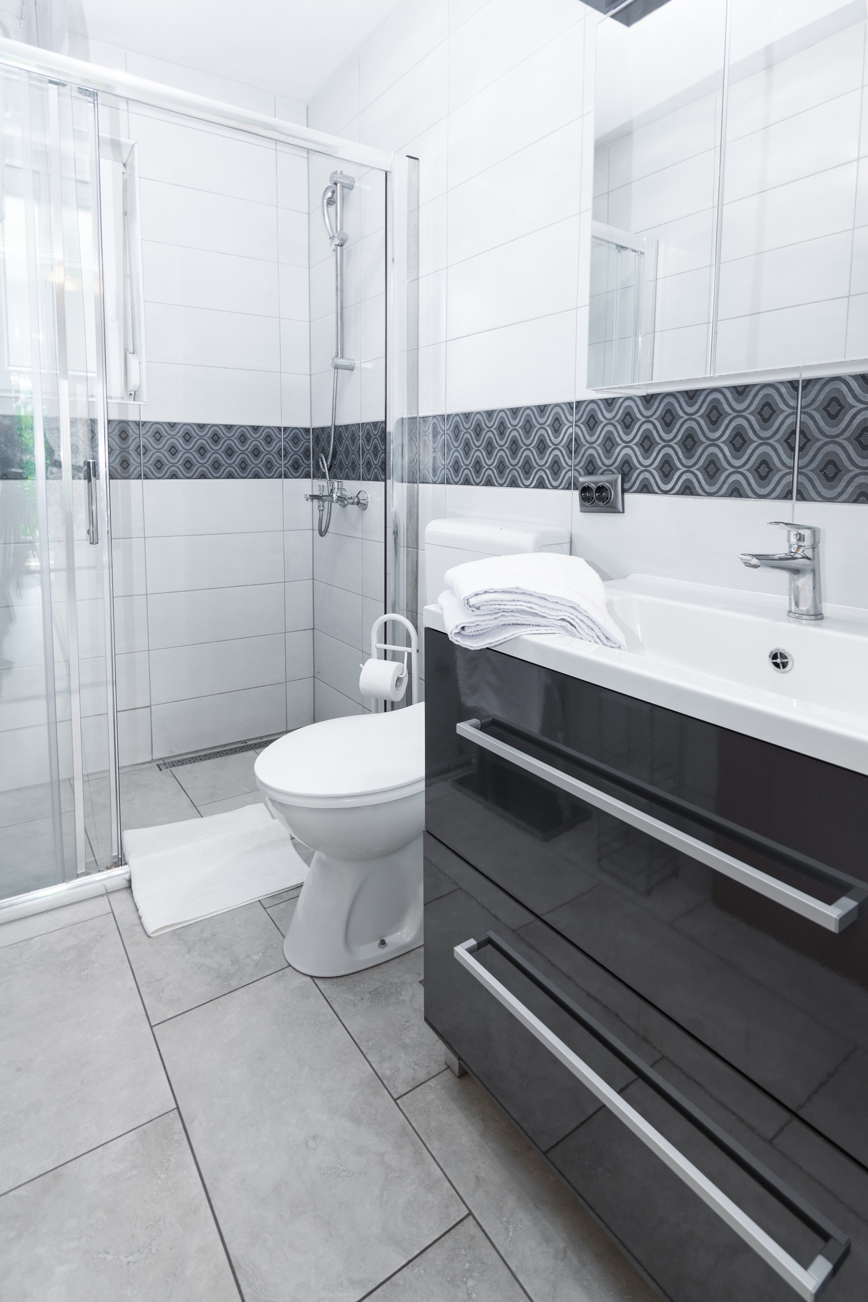 Two bedroom apartment with terrace and sea view Punat, Krk  A-a