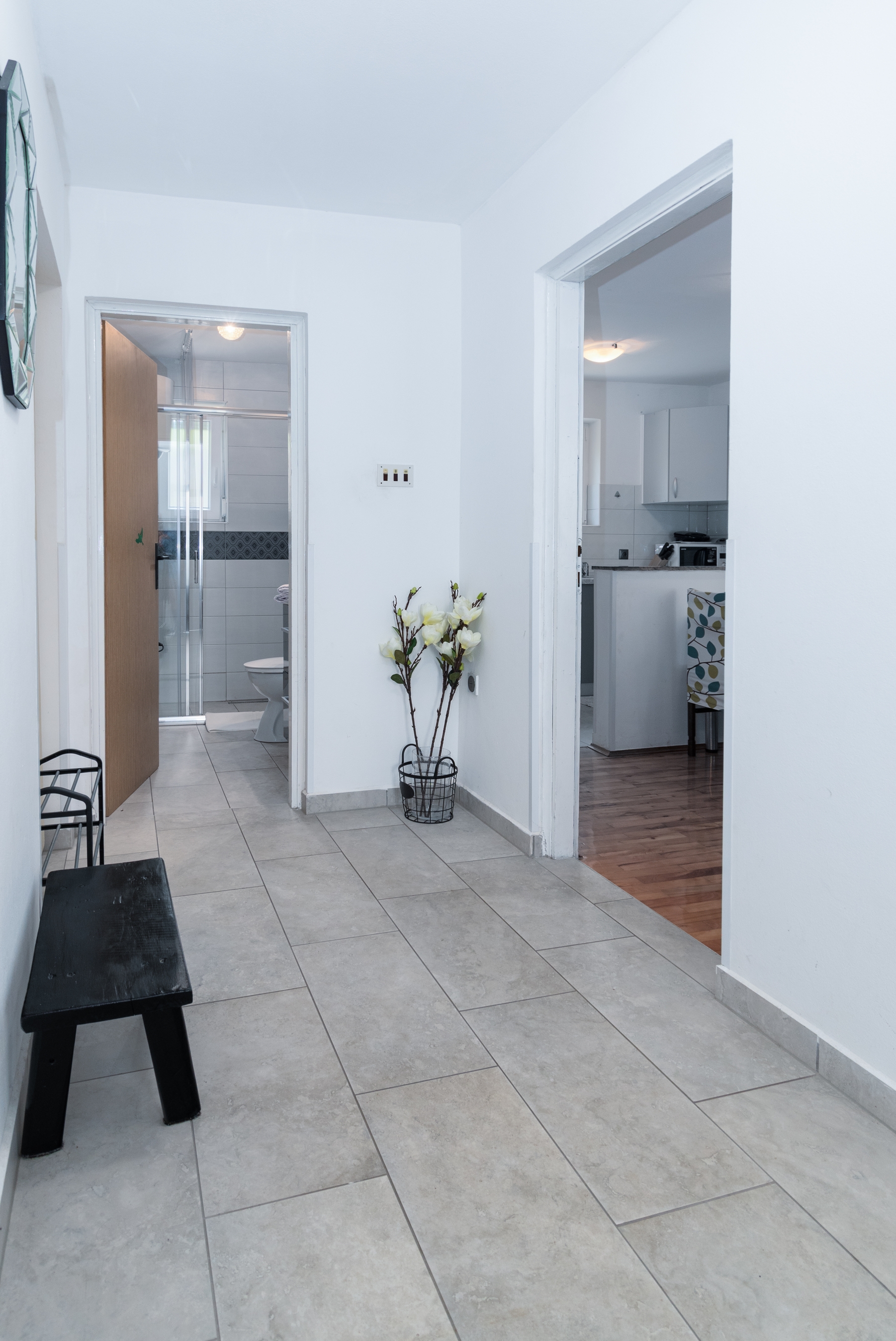 Two bedroom apartment with terrace and sea view Punat, Krk  A-a