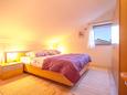 Ložnice 2 Njivice, Ložnice 2 v ubytování typu apartment, domácí mazlíčci povoleni a WiFi.
