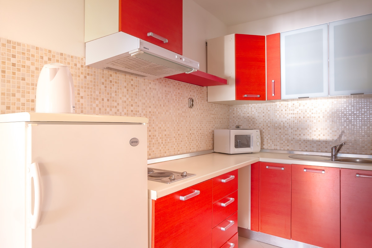 Two bedroom apartment with terrace and sea view Njivice, Krk (A-5362-b)