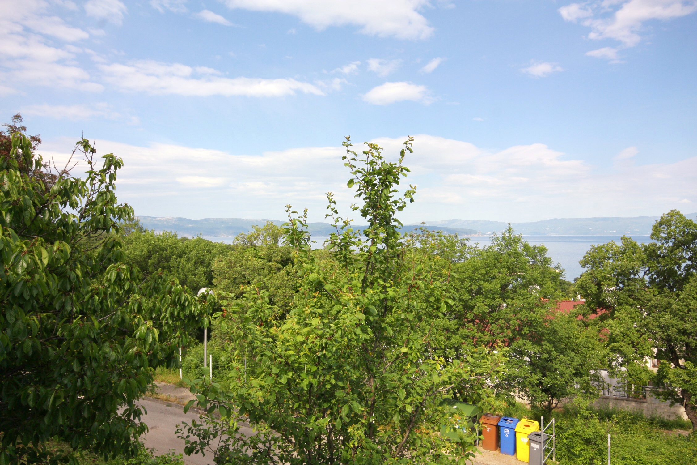 Two bedroom apartment with terrace and sea view Njivice, Krk (A-5362-b)