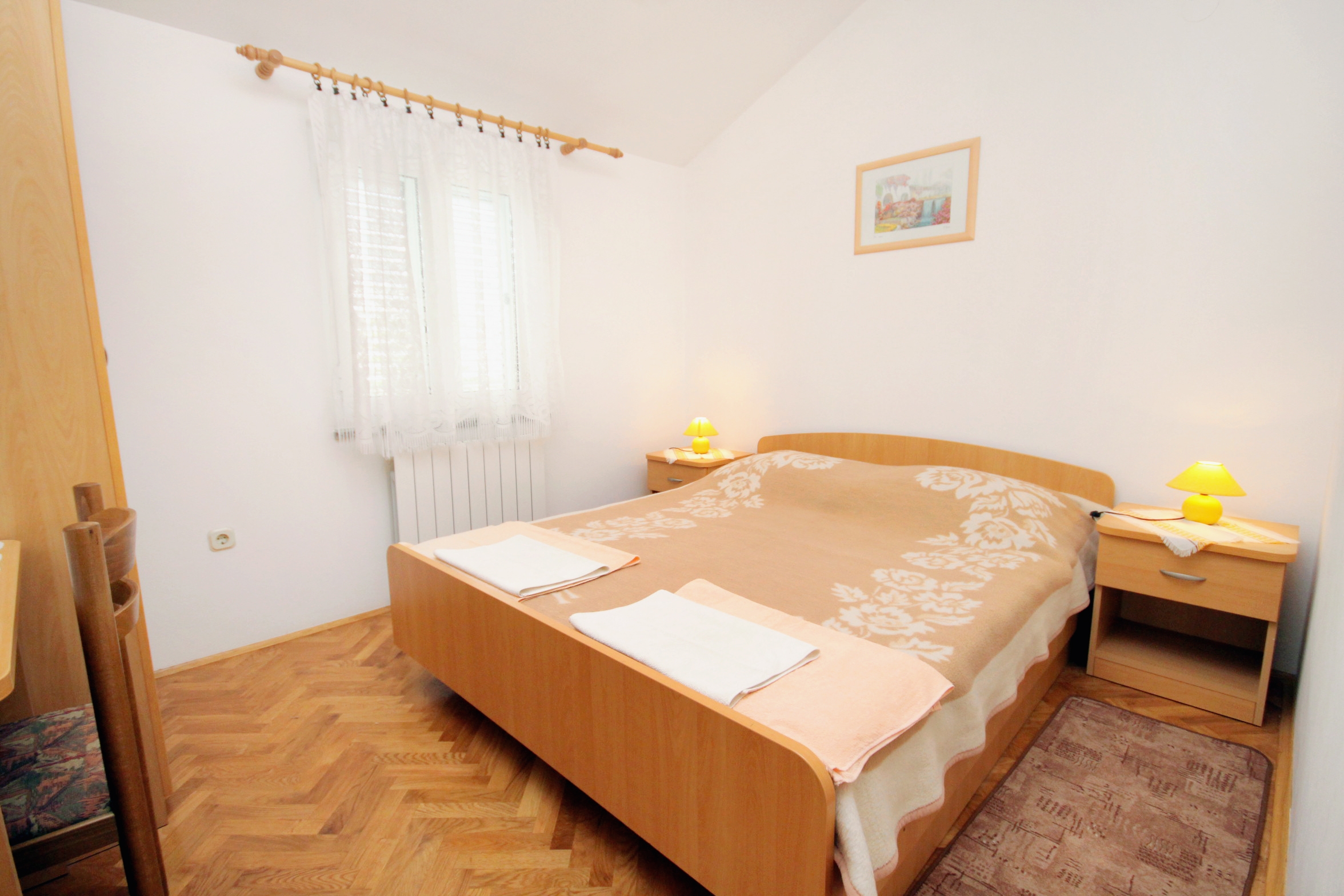 Dvosobni apartma S teraso Krk  A-a