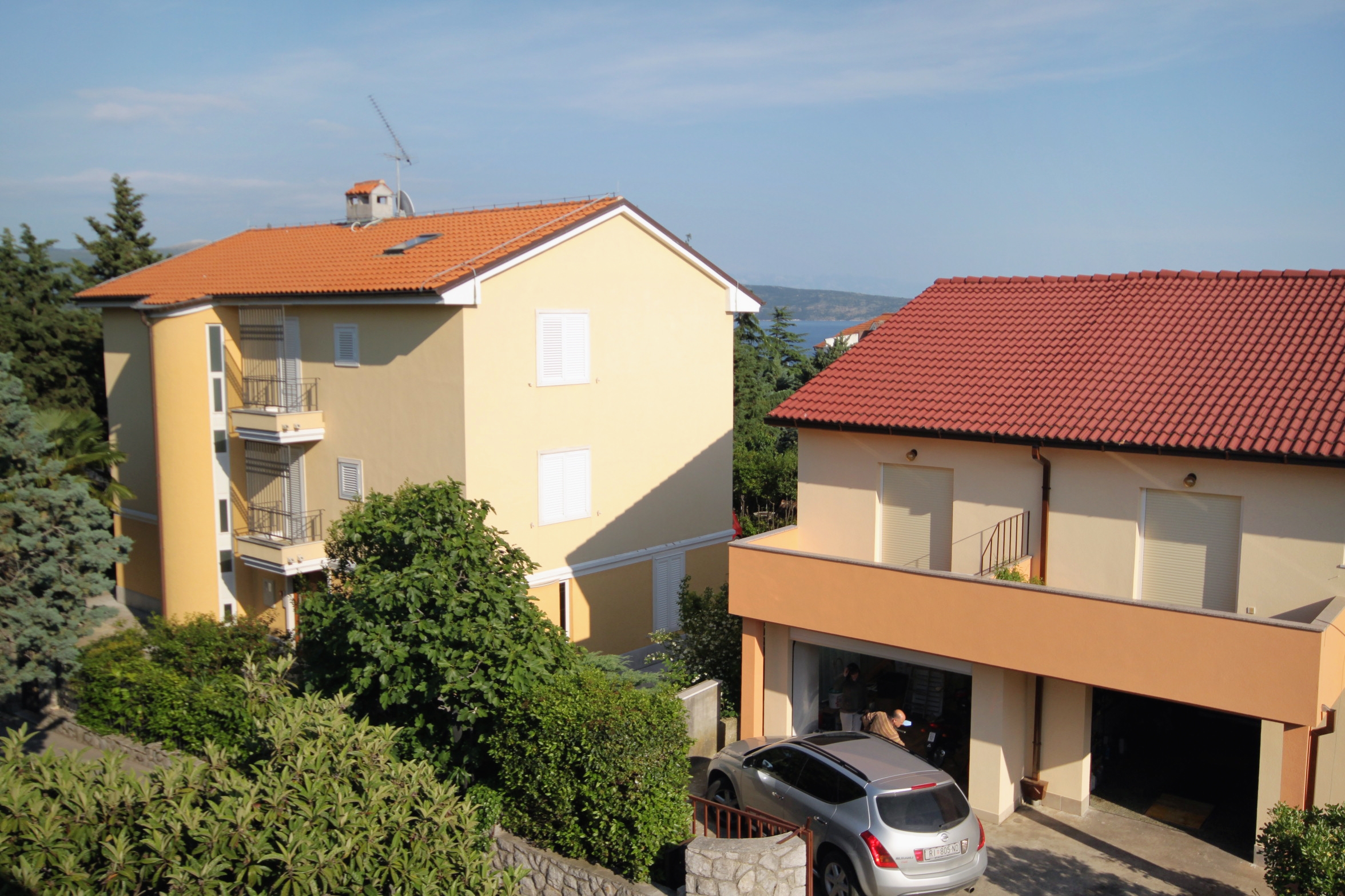 Dvosobni apartma S teraso Krk  A-a