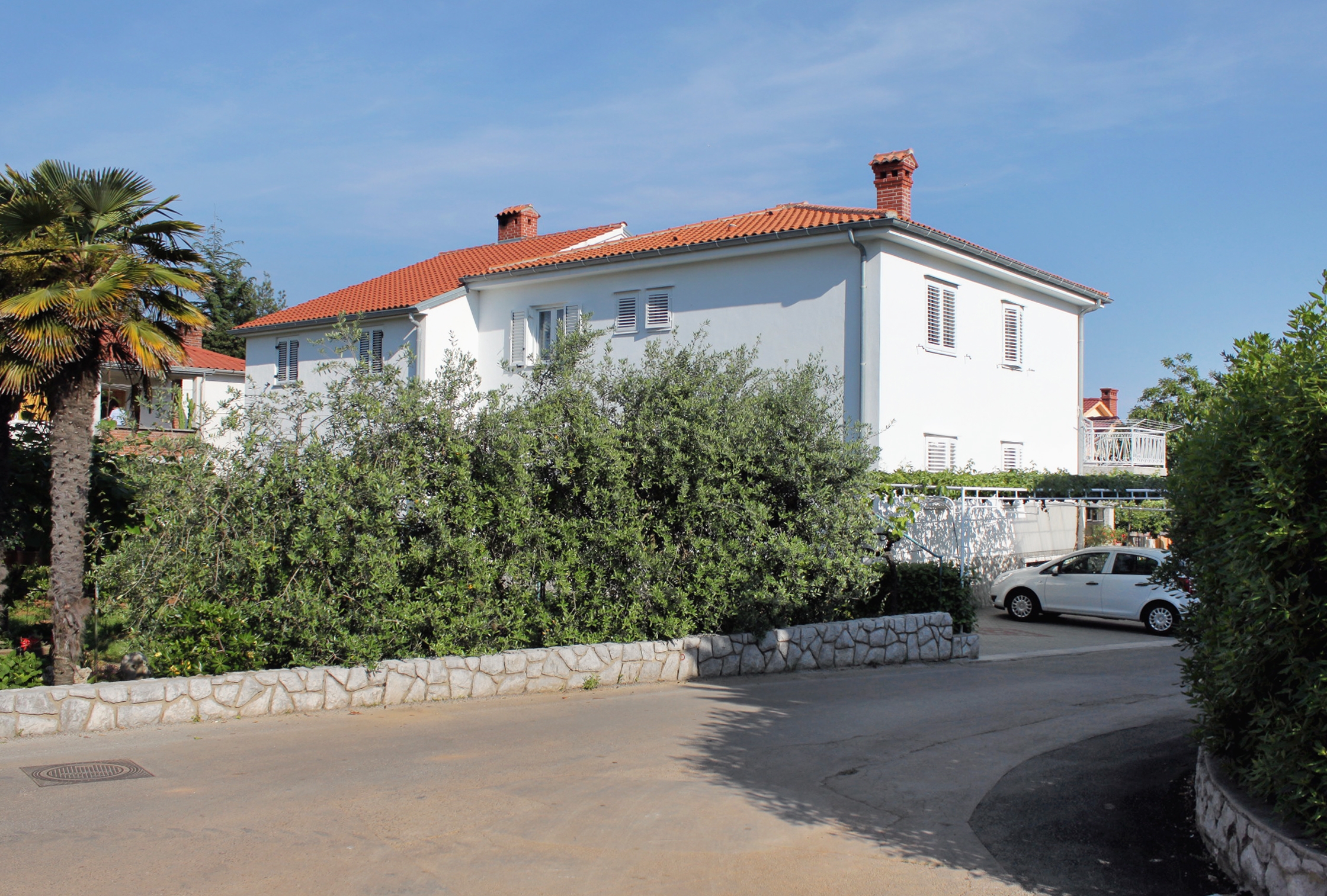 Dvosobni apartma S teraso Krk  A-a