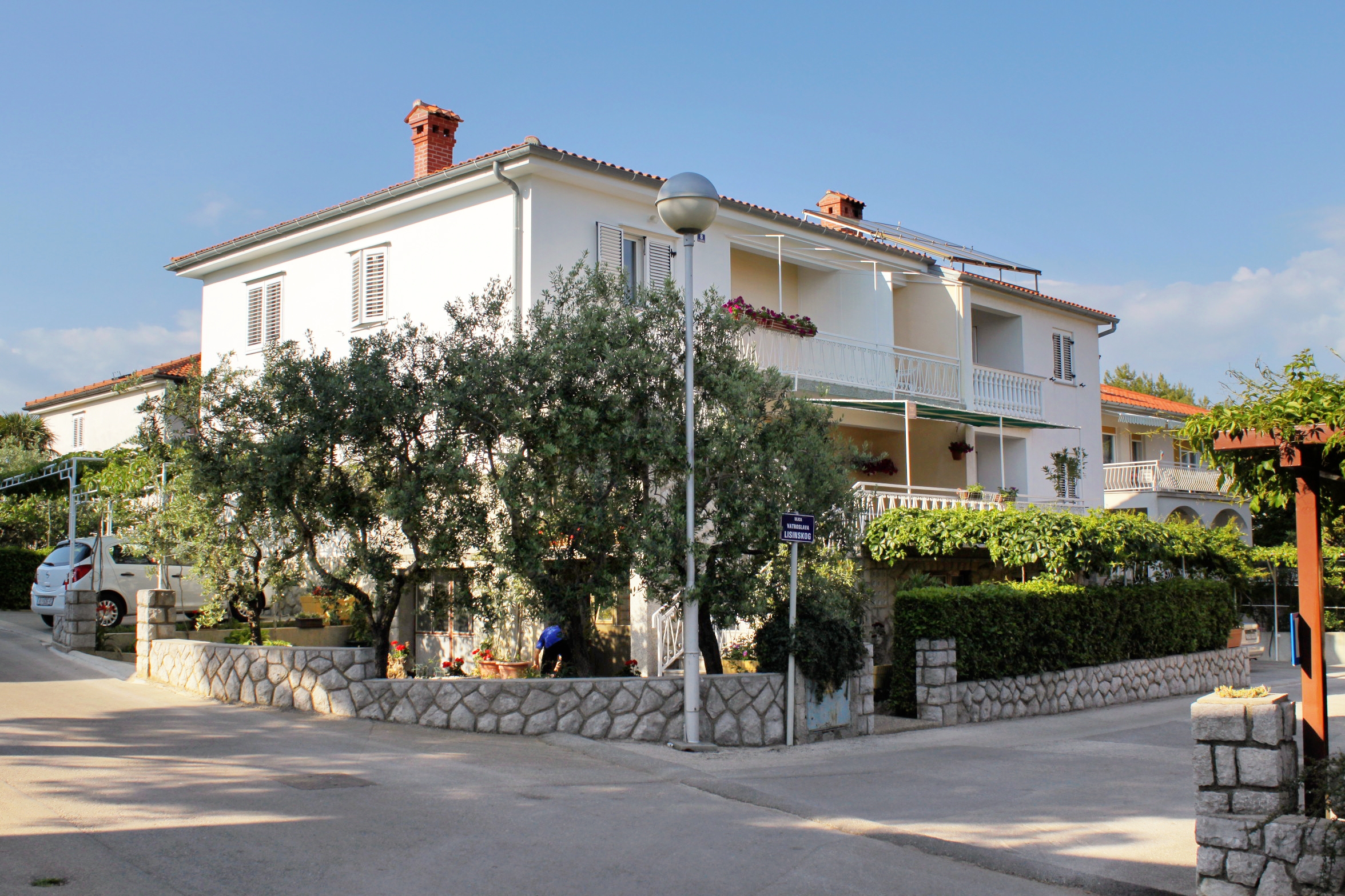 Dvosobni apartma S teraso Krk  A-a