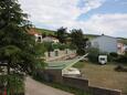 Balkon 1 - pohled Punat, Balkon 1 - pohled v ubytování typu apartment, WiFi.