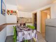 Mali Lošinj, Eetkamer in the apartment, air condition available, (pet friendly) en WiFi.