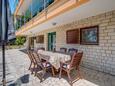 Mali Lošinj, Terrasse dans l’hébergement en type apartment, avec la vue sur la mer, animaux acceptés et WiFi.