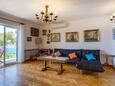 Obývací pokoj Mali Lošinj, Obývací pokoj v ubytování typu apartment, s klimatizací a WiFi.