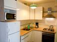 Kuchyně Vrbnik, Kuchyně v ubytování typu apartment, domácí mazlíčci povoleni a WiFi.