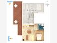 Njivice, План в размещении типа apartment, WiFi.