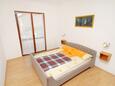 Njivice, Спальня 1 в размещении типа apartment, доступный кондиционер и WiFi.