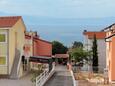 Njivice, Terrasse - vue dans l’hébergement en type apartment, WiFi.