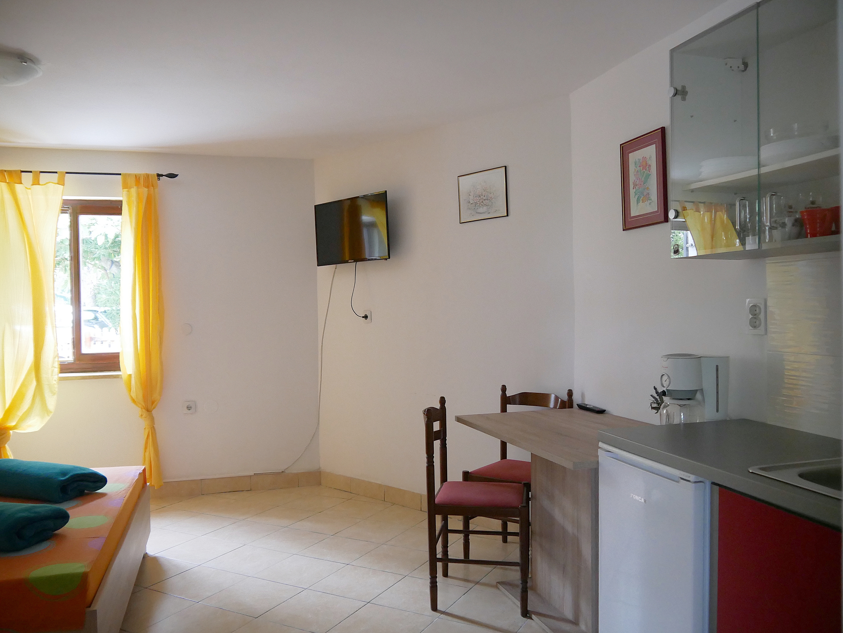 Studio apartman uz plažu Krk  AS-a