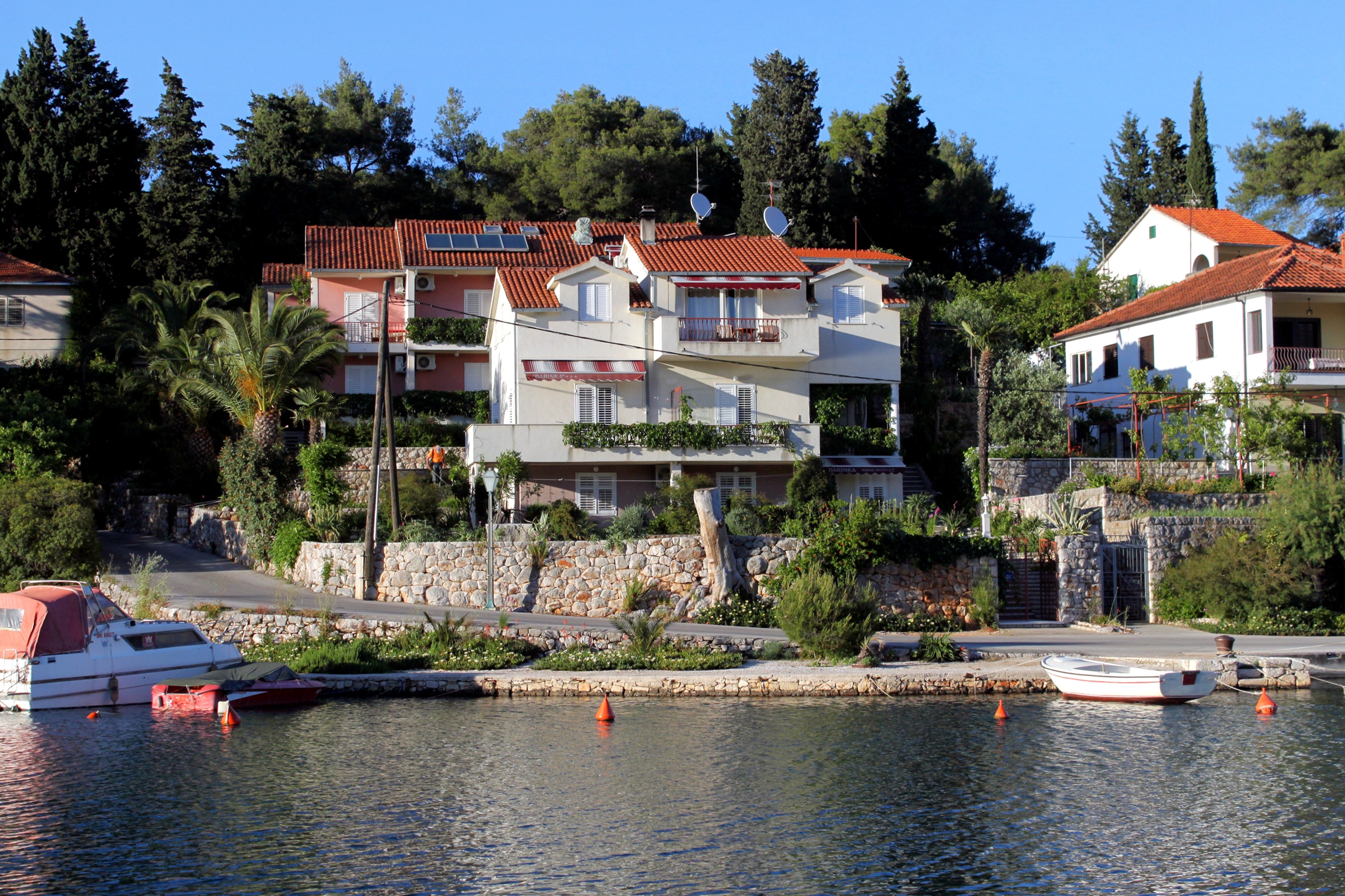 Ferienwohnung im Ort Vrboska (Hvar), Kapazitä Ferienwohnung  kroatische Inseln