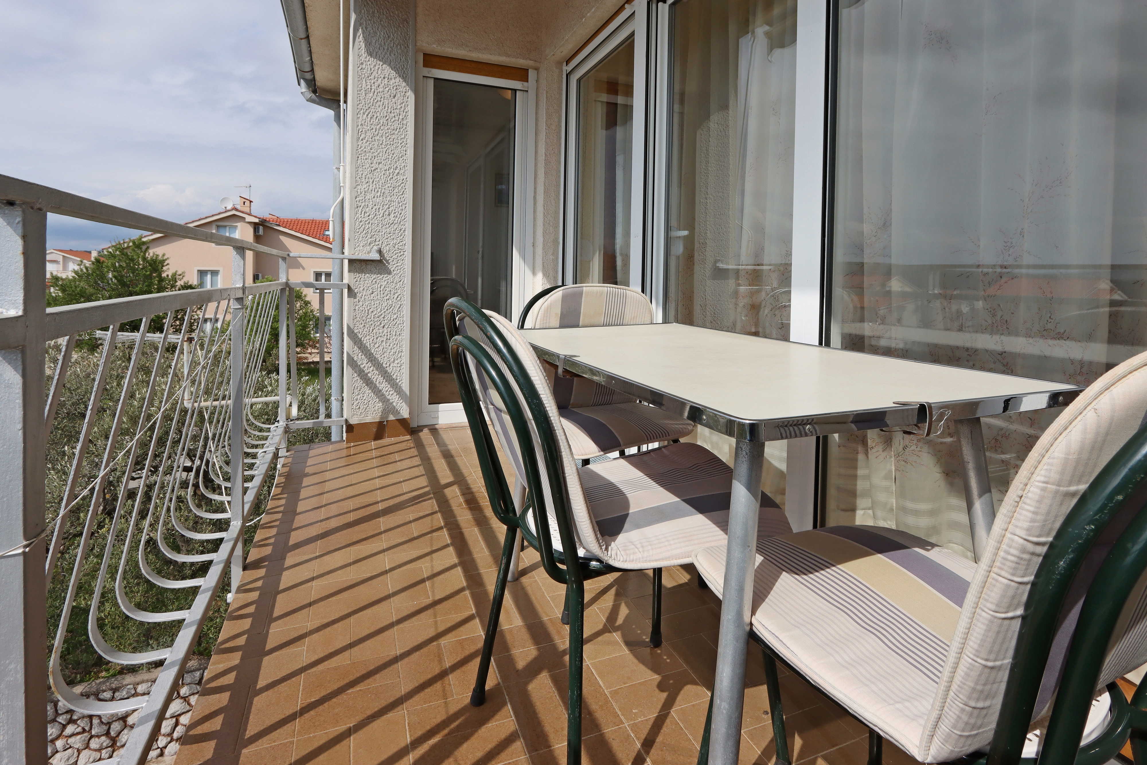 Two bedroom apartment with balcony and sea view Punat, Krk  A-a