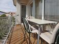 Punat, Balkon in the apartment, with a sea view, (pet friendly) en WiFi.