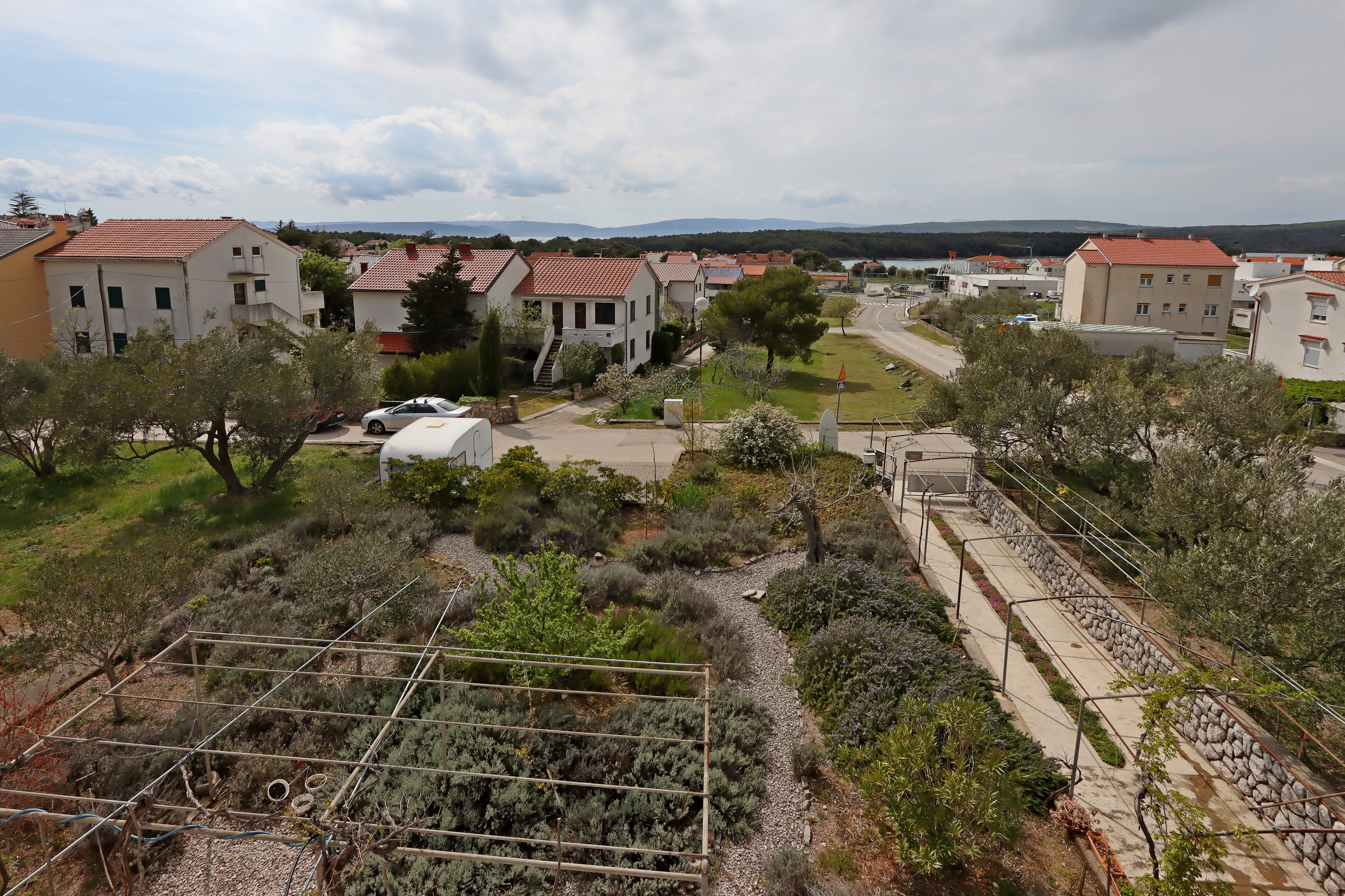Two bedroom apartment with balcony and sea view Punat, Krk  A-a