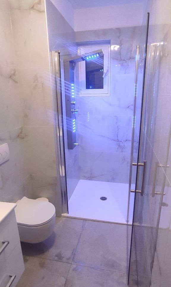 One bedroom apartment with balcony and sea view Punat, Krk  A-b