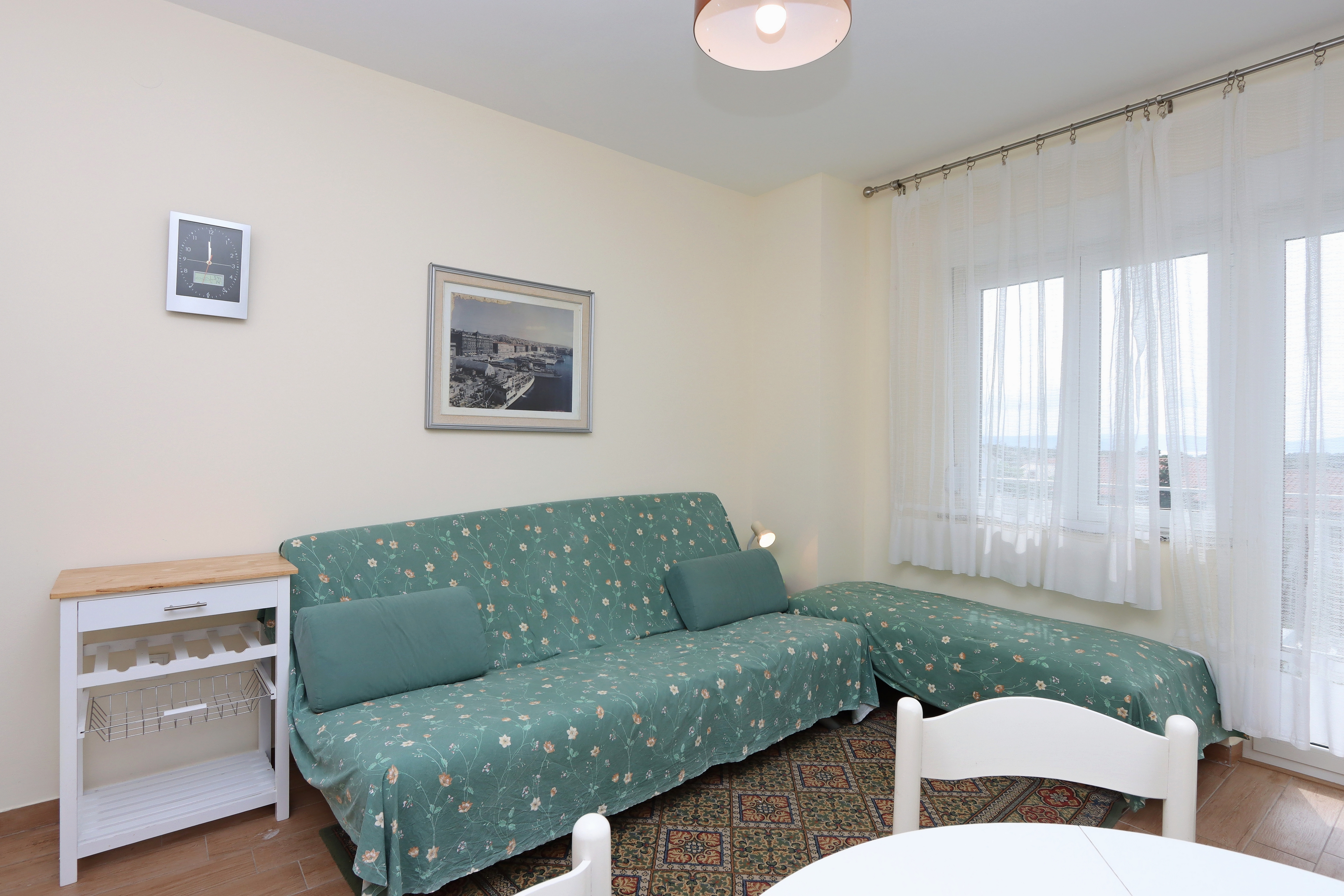 One bedroom apartment with balcony and sea view Punat, Krk (A-5410-b)