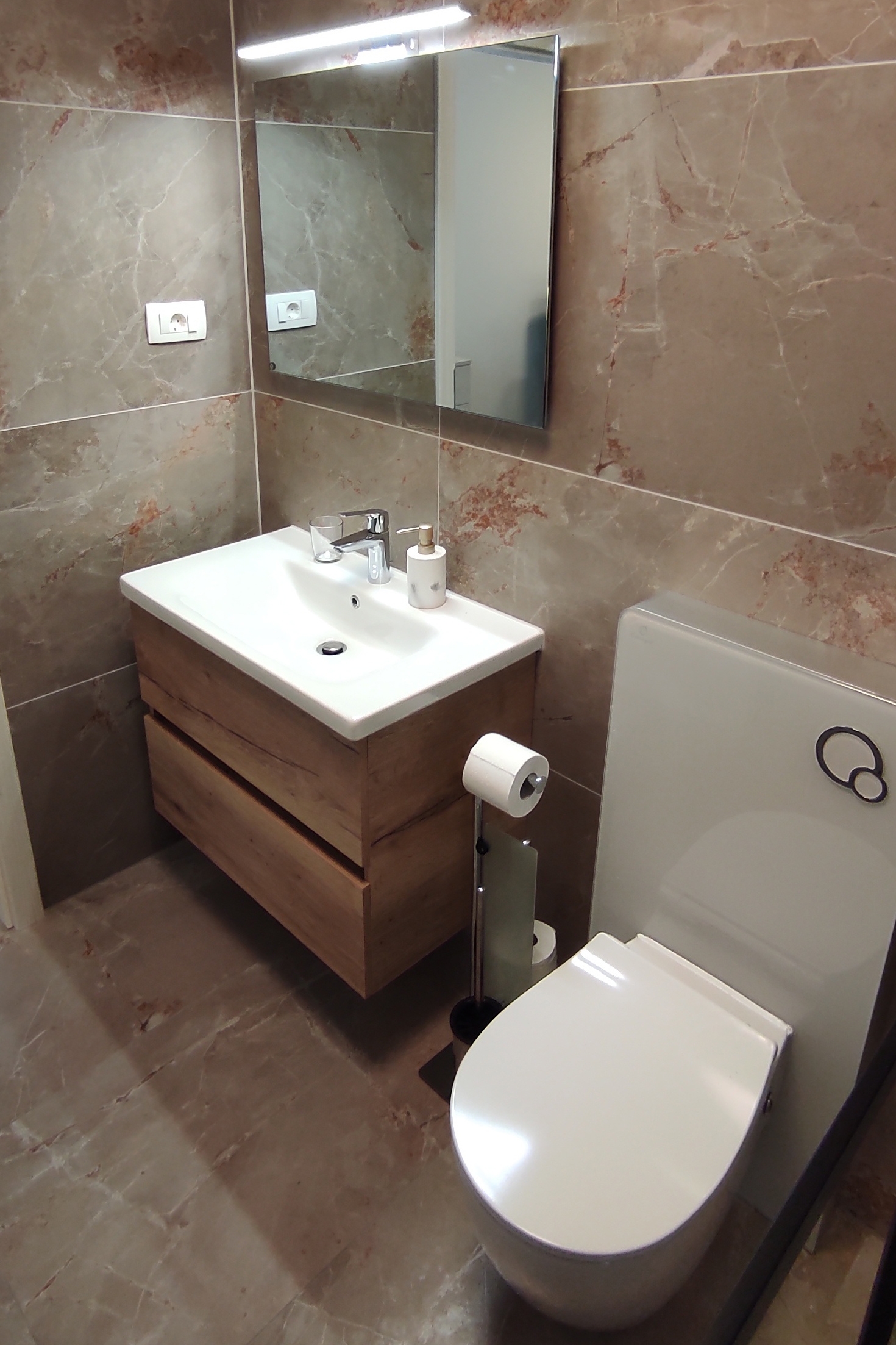 Two bedroom apartment with terrace Punat, Krk  A-c