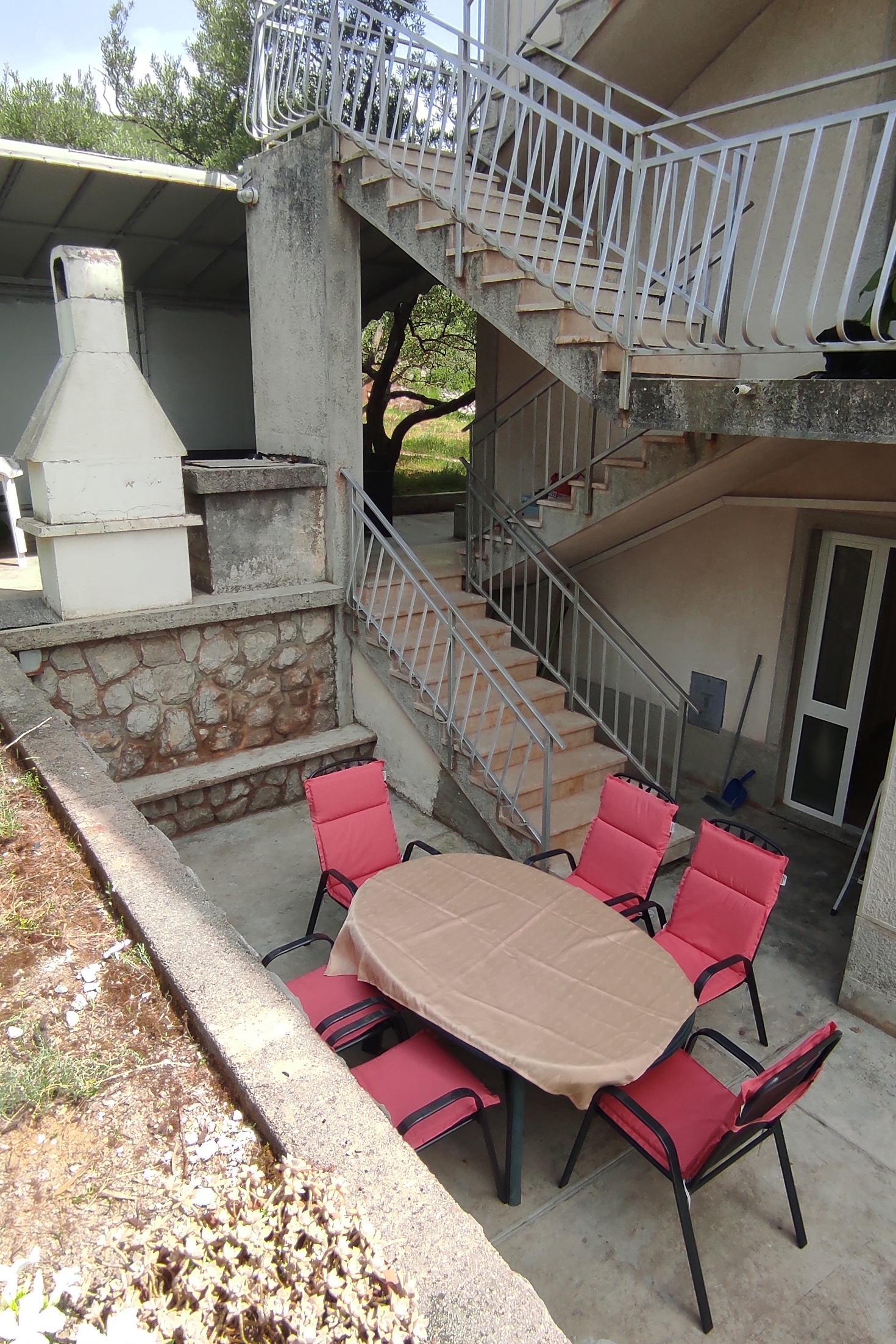 Two bedroom apartment with terrace Punat, Krk  A-c