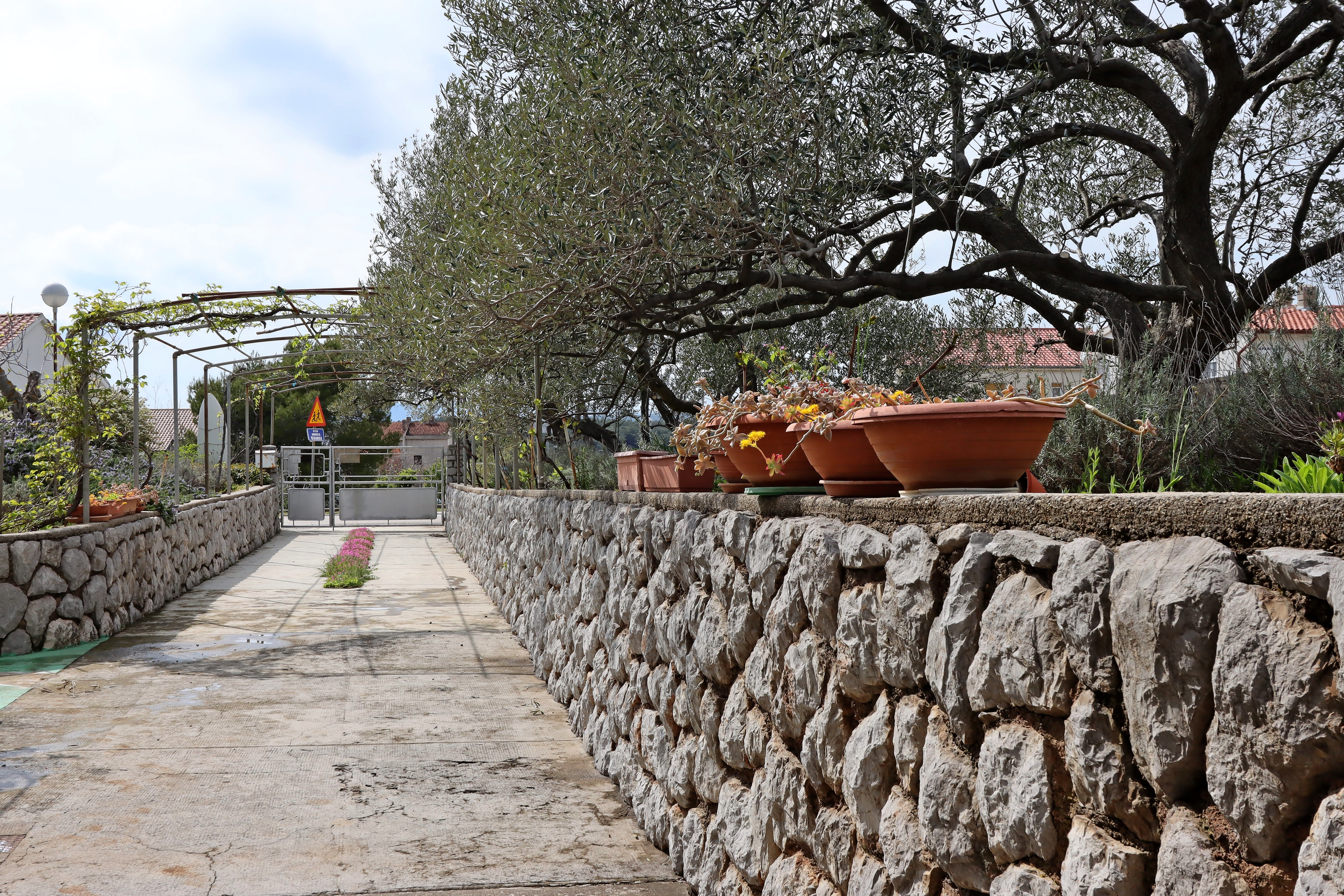 Two bedroom apartment with terrace Punat, Krk  A-c