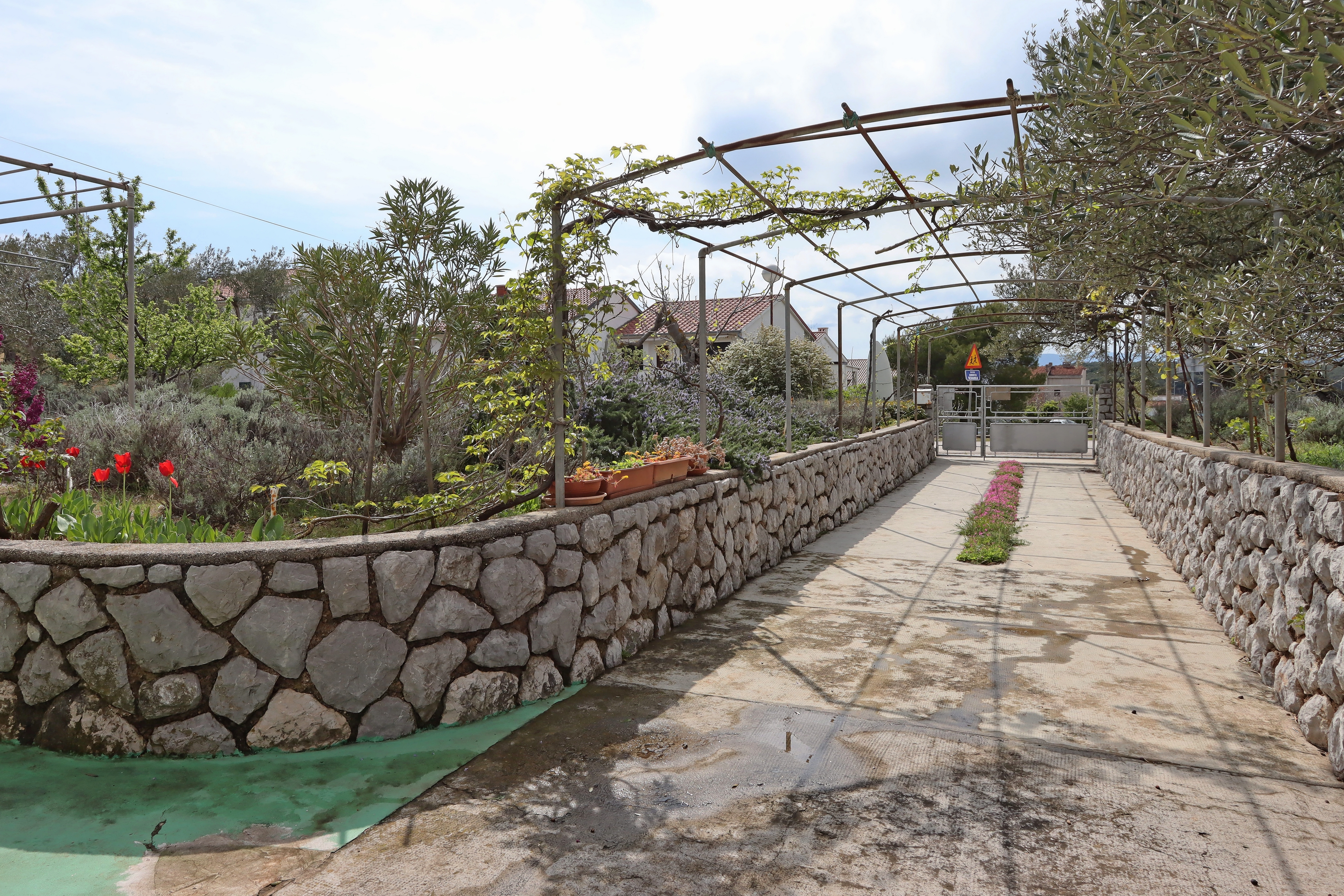 Two bedroom apartment with terrace Punat, Krk  A-c