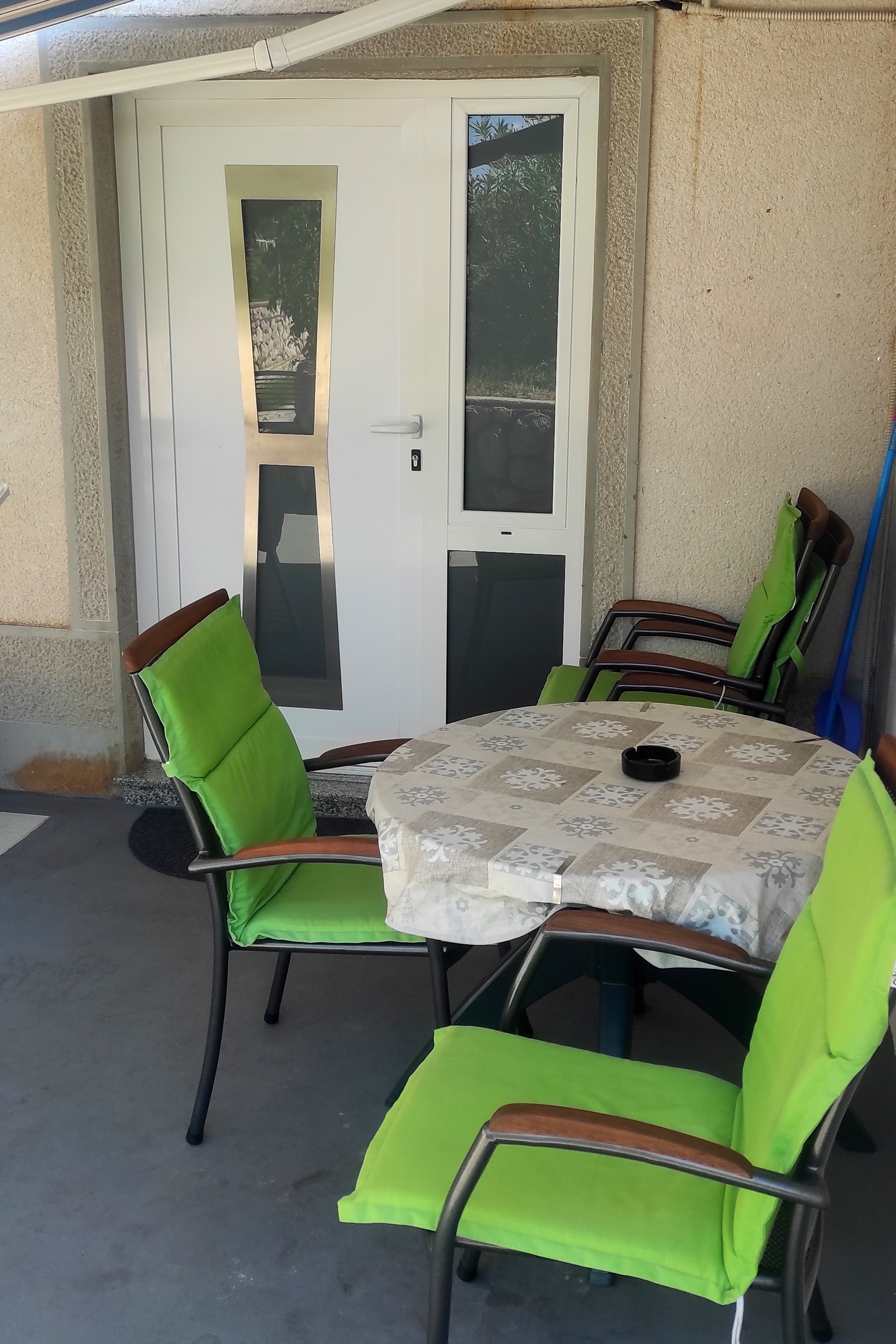 Studio flat with terrace Punat, Krk  AS-a