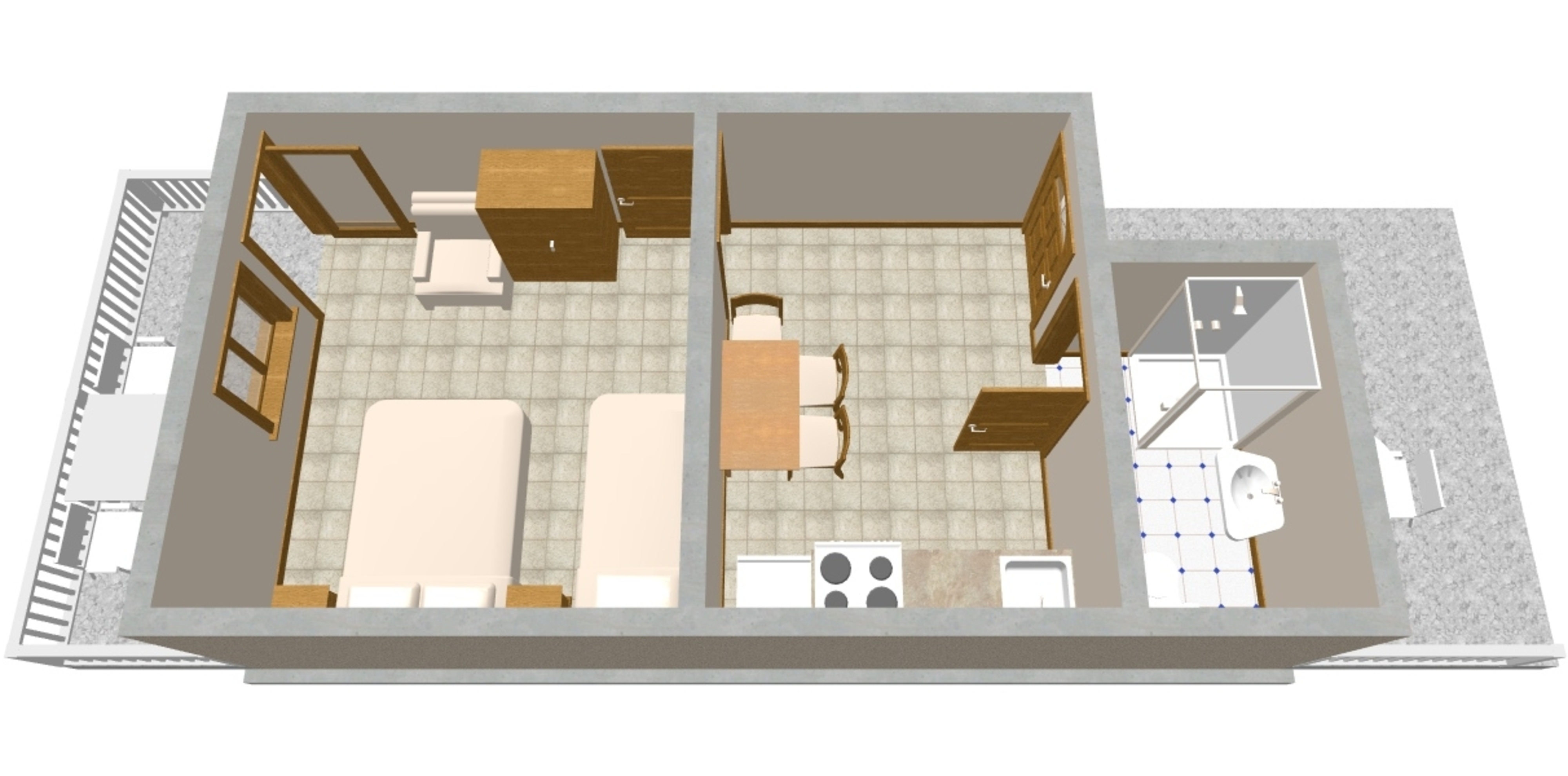 Studio flat near beach Basina, Hvar  AS-b