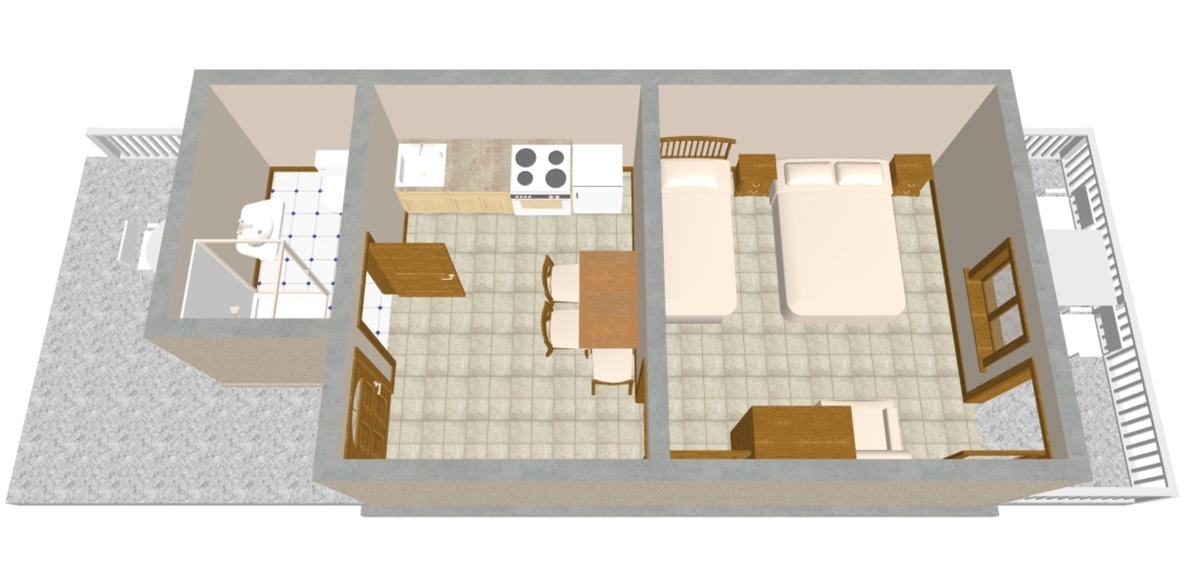Studio flat near beach Basina, Hvar  AS-b