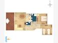 Njivice, Plan in the apartment, WiFi.