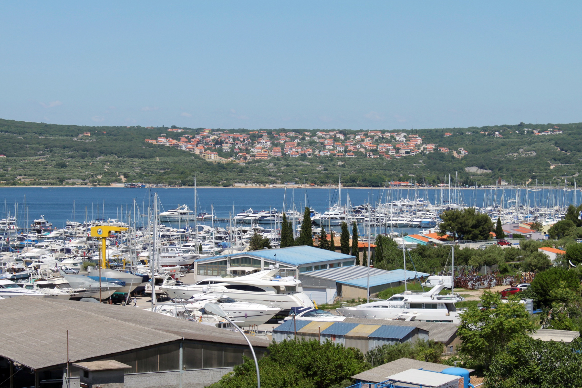 Two bedroom apartment with balcony and sea view Punat, Krk  A-a